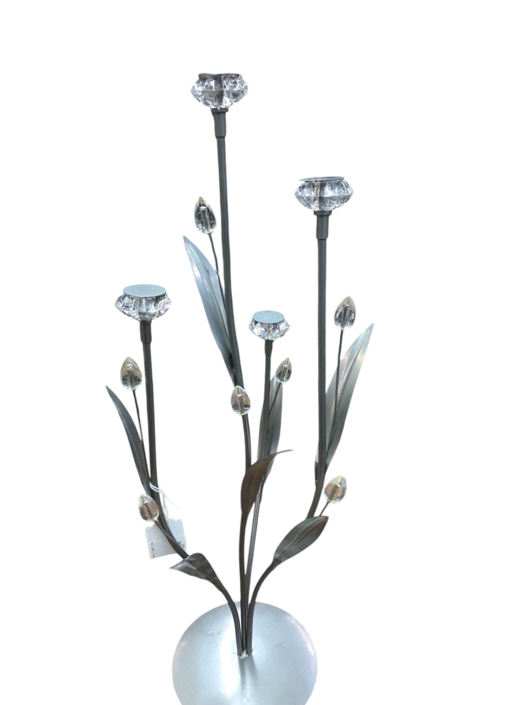 Decorative flower look tea light holder