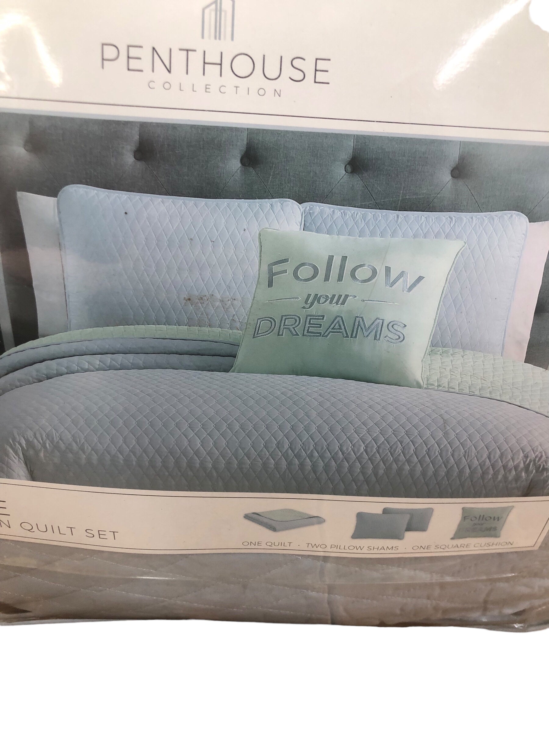 Follow your dreams quilt set