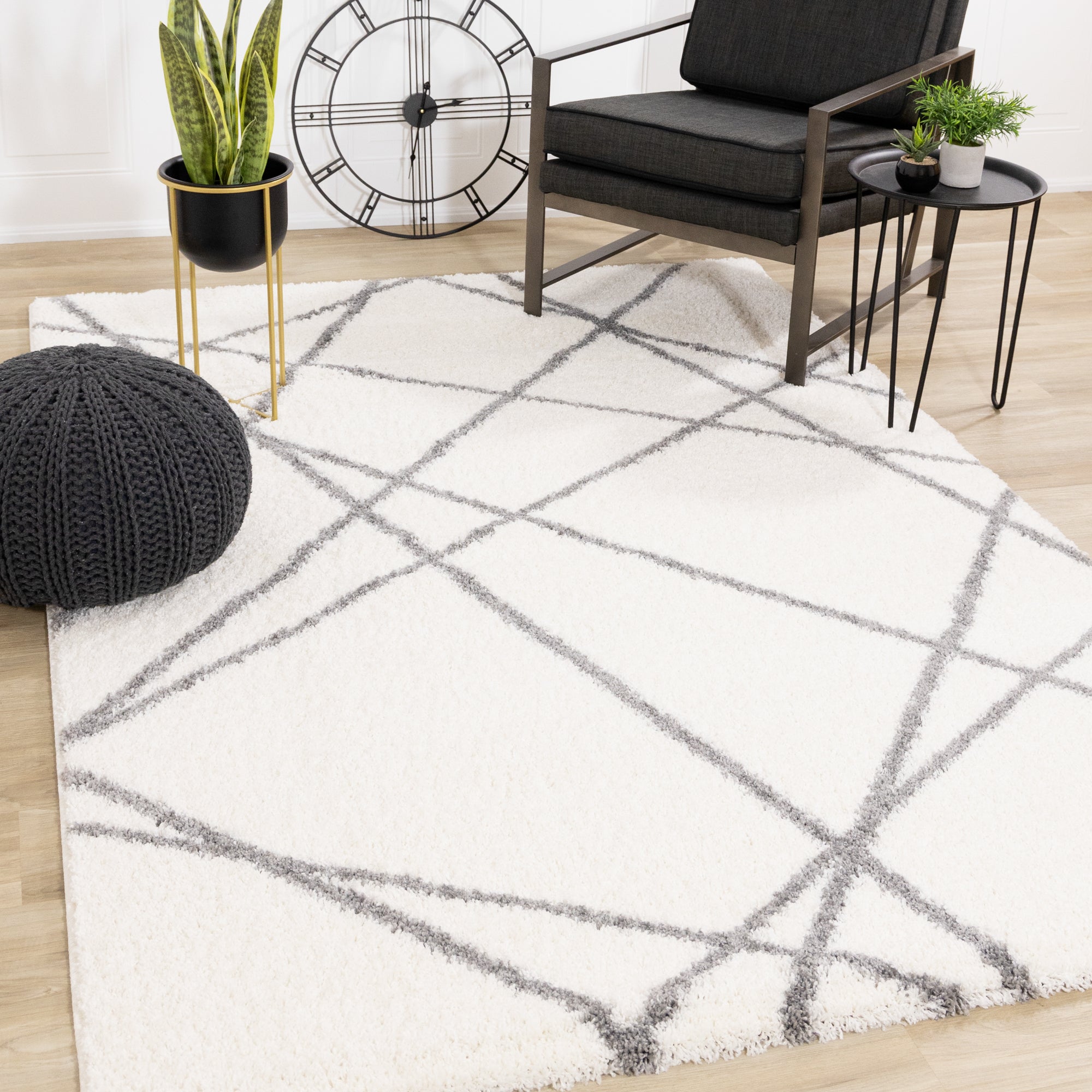 Fergus 12550 White Grey 2 x 4
