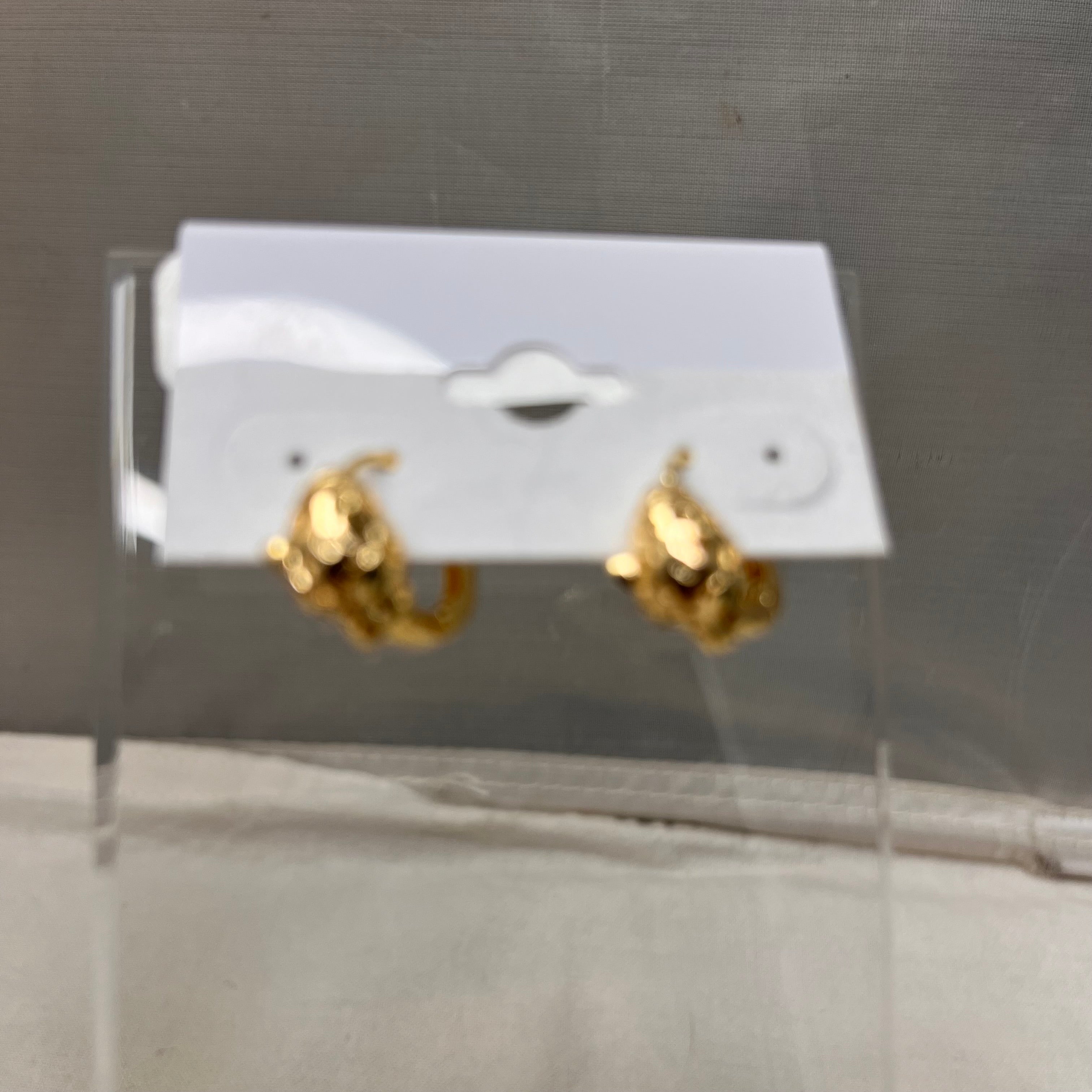 Earrings Panther/Green Eyes