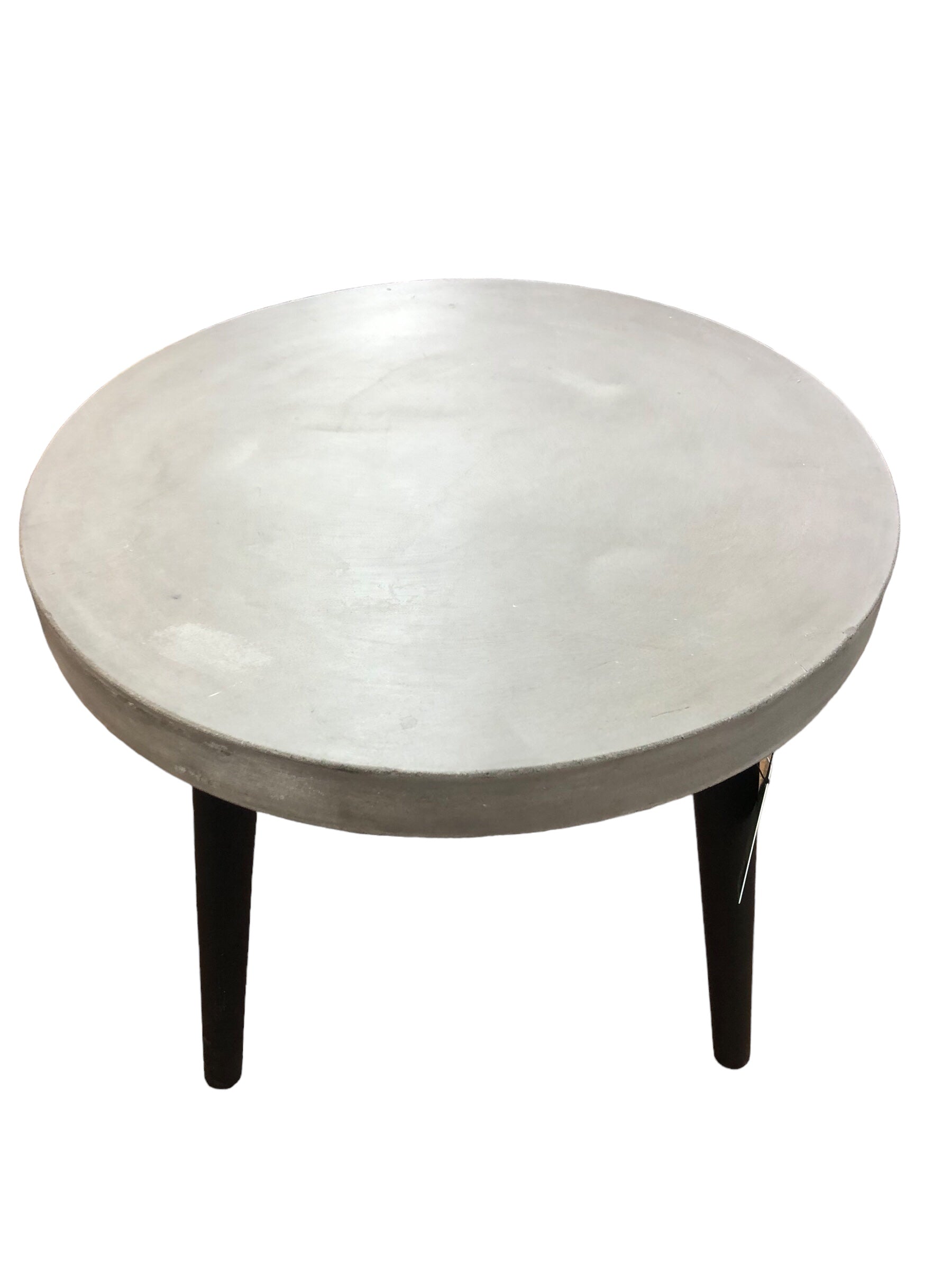 Stone Top Round Side Table