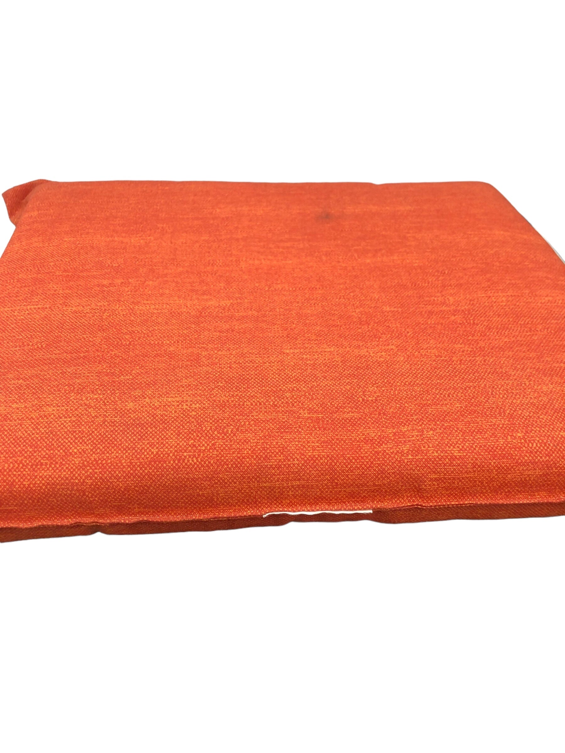Orange Chair Pad with tie