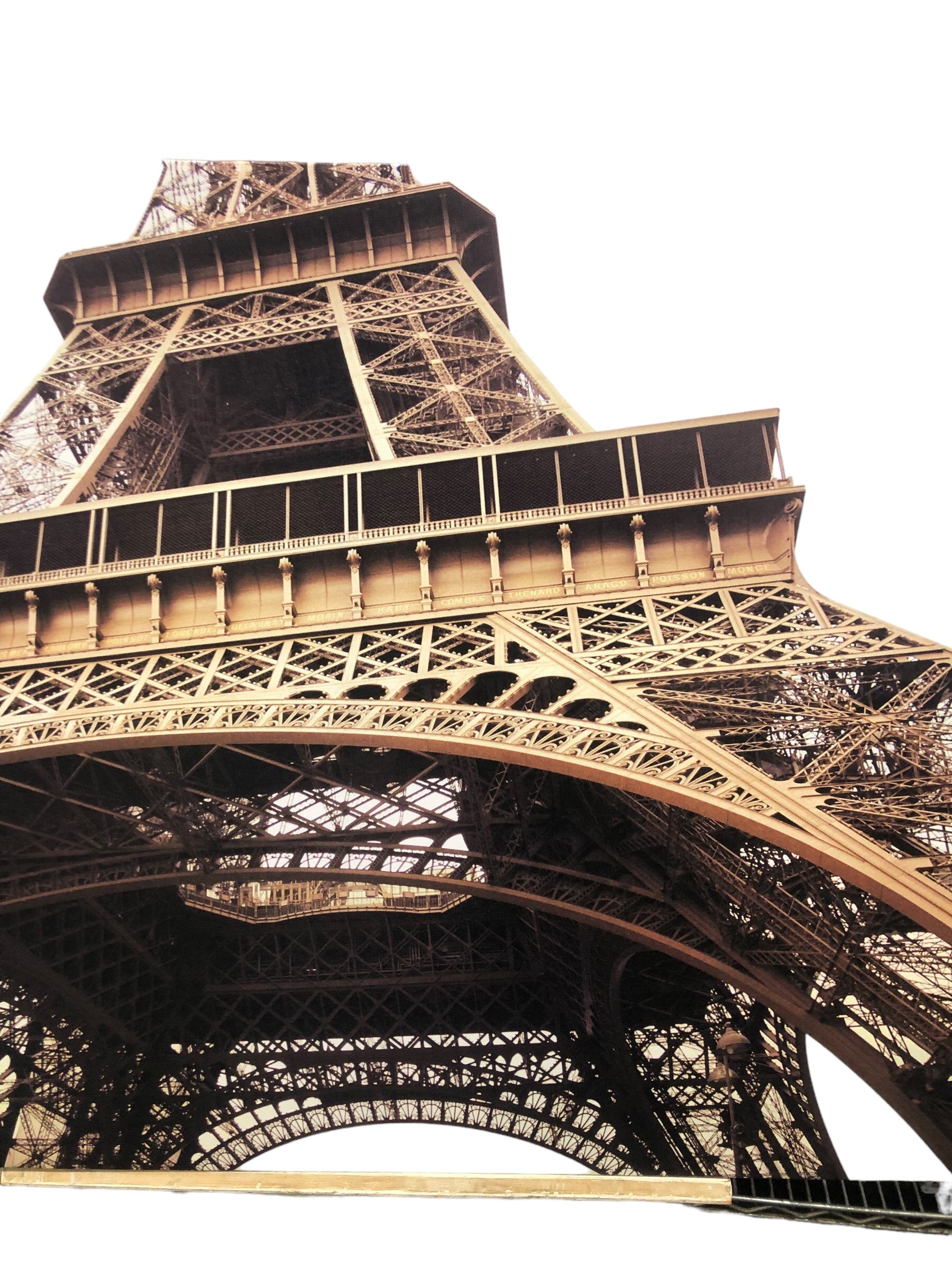 Eiffel tower canvas