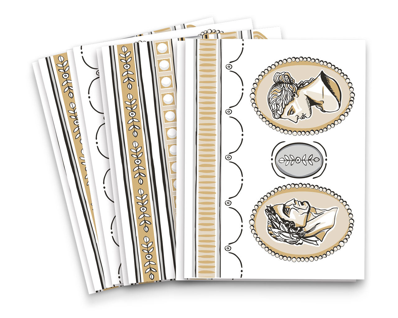 IOD Paint Inlay - Cameo