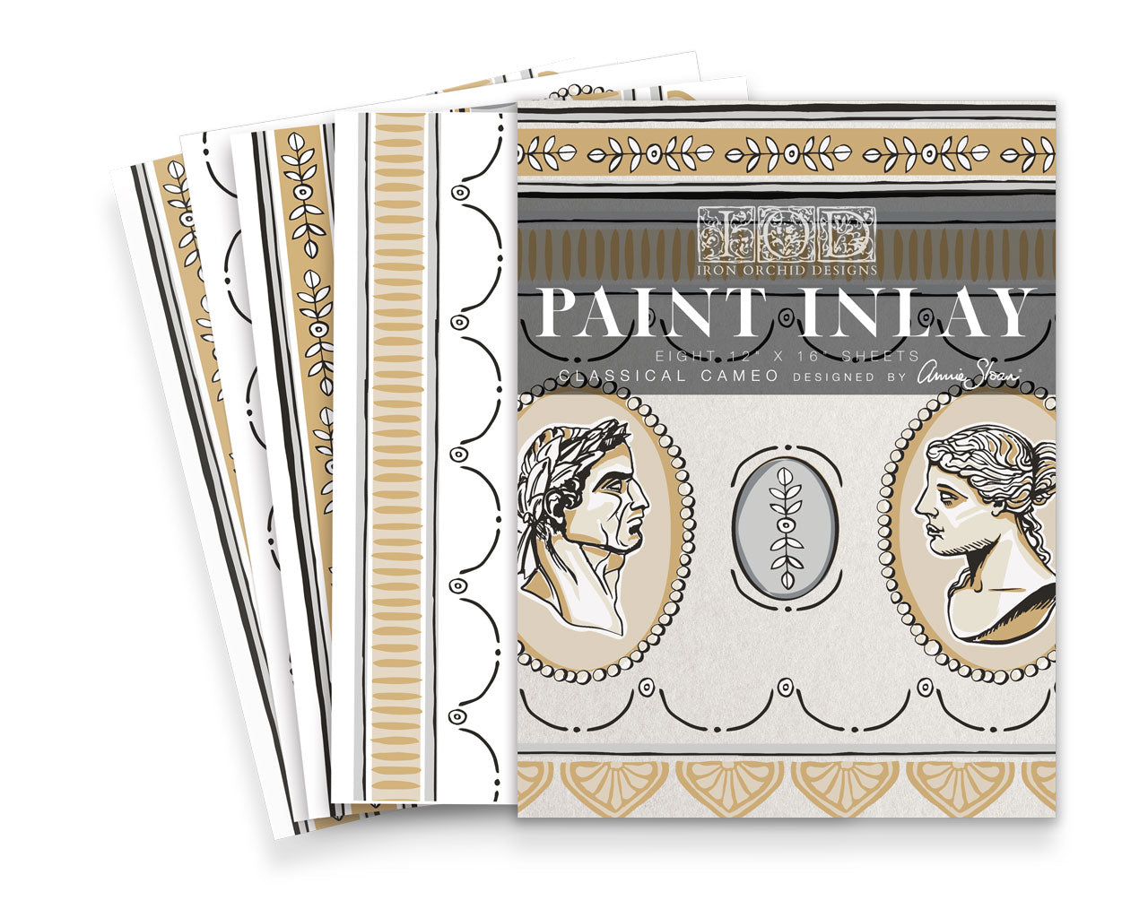 IOD Paint Inlay - Cameo