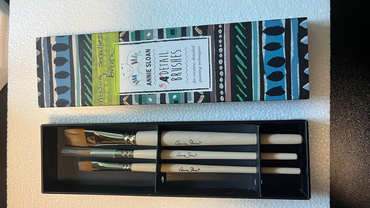 Detail Brushes Set of 4 (now 3)