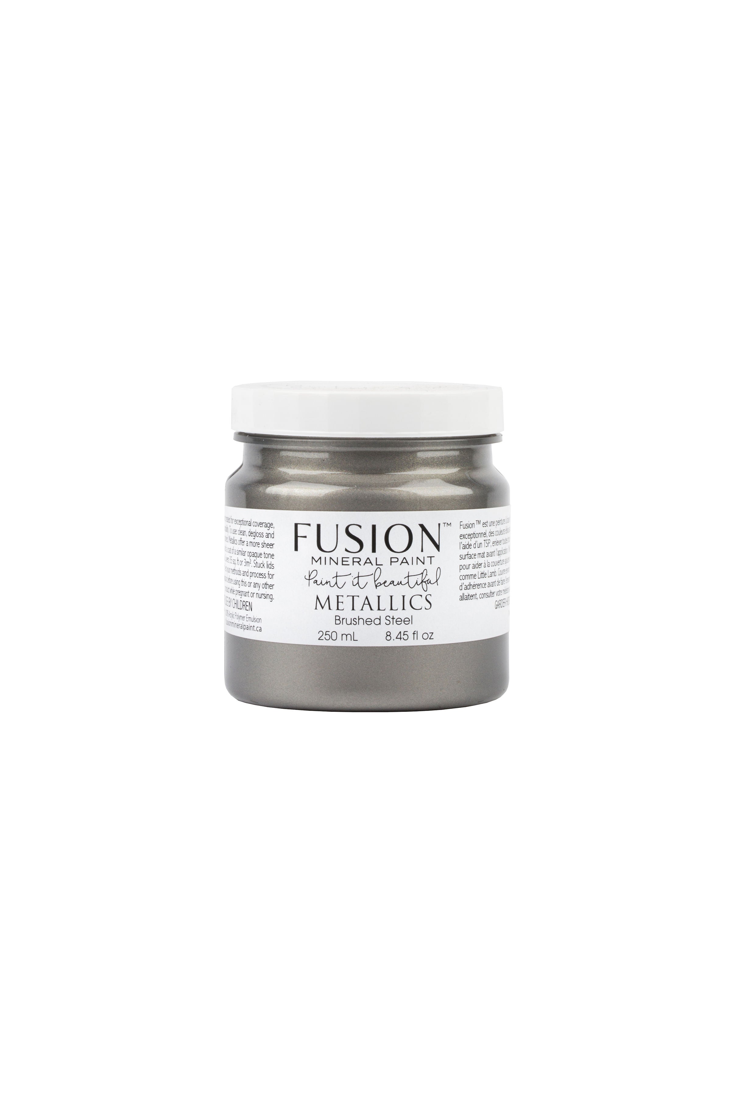 Metallic Brushed Steel 250ml