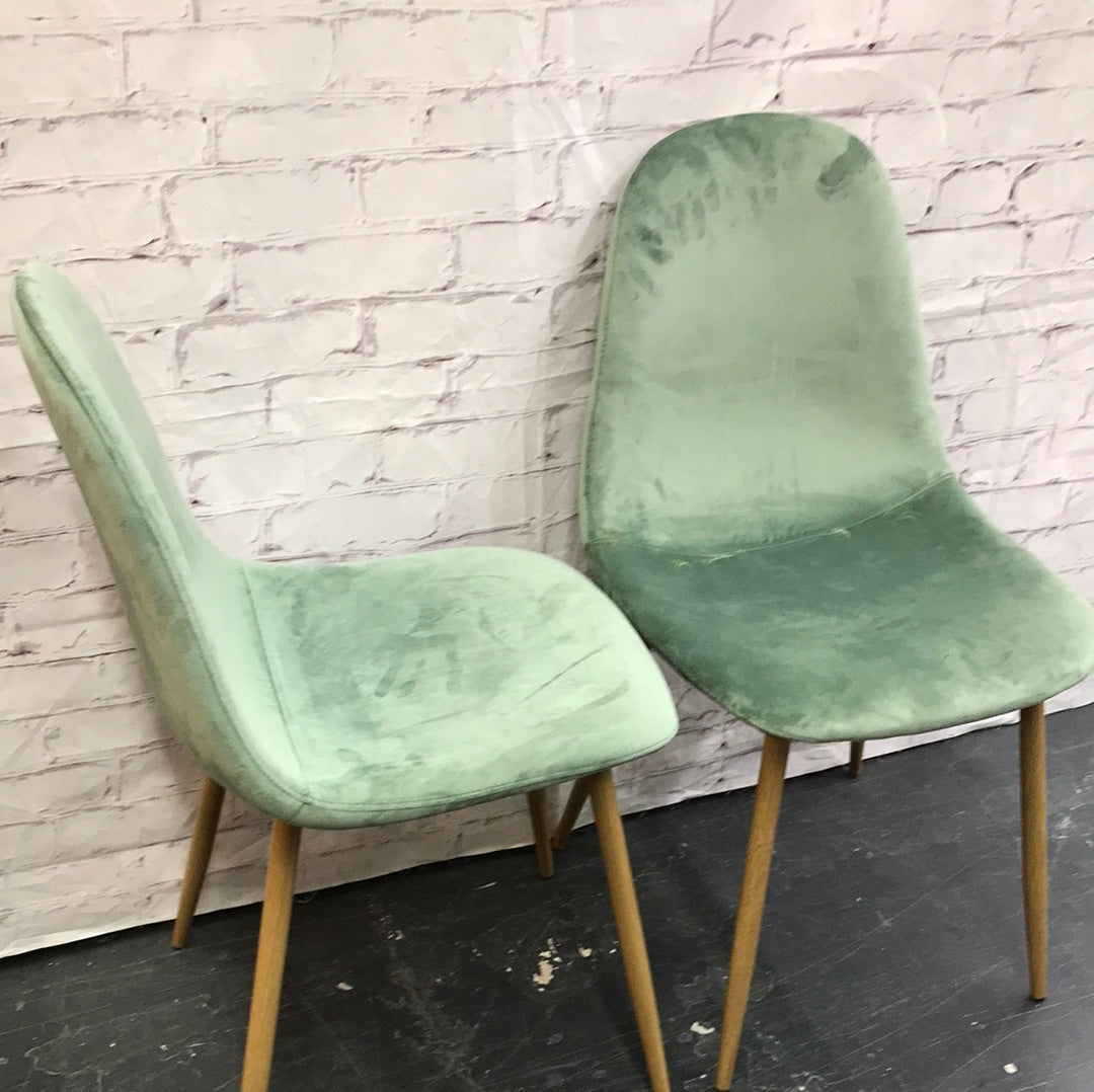 Green Dining Chair / set of 2