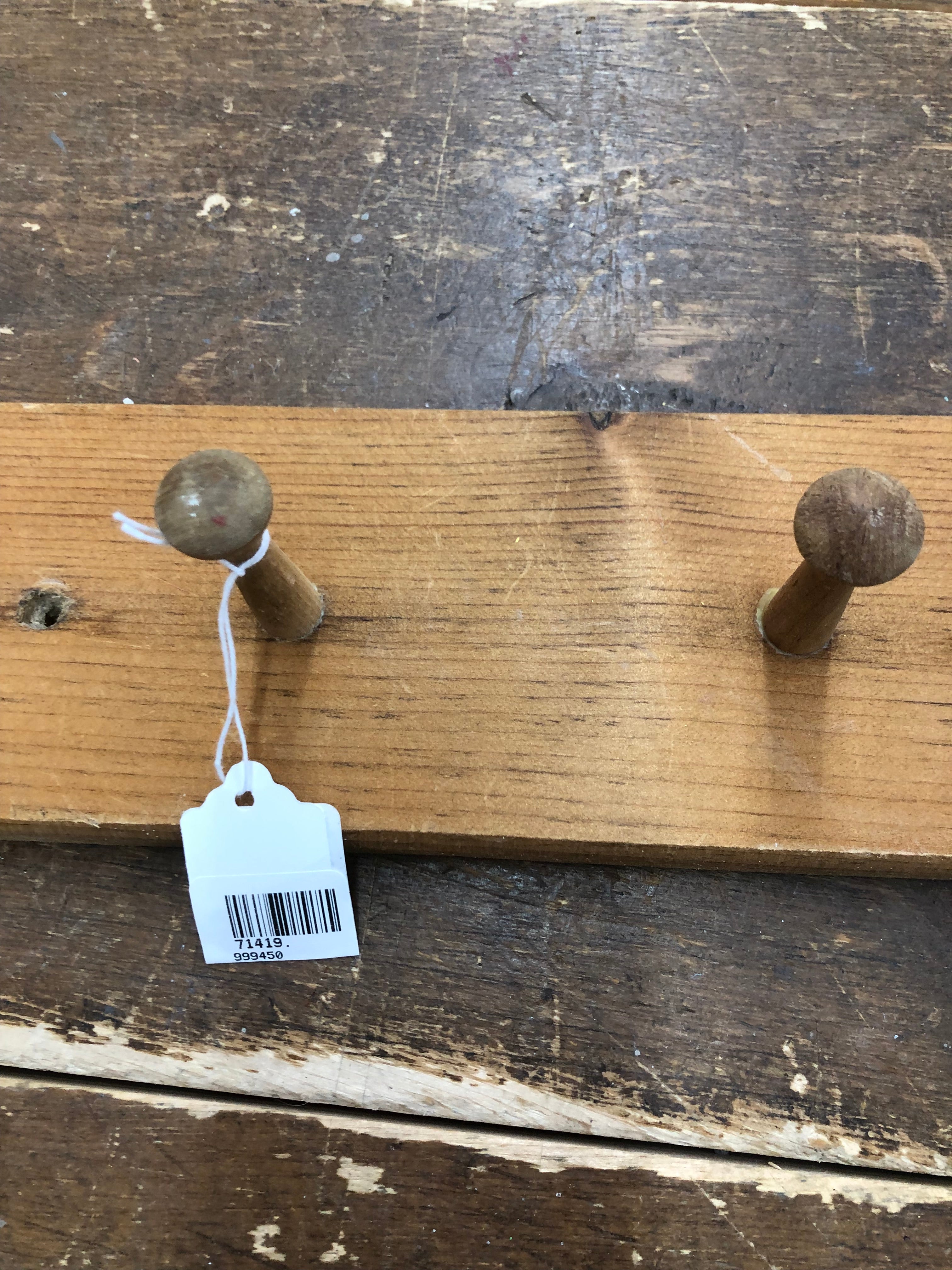 Wood Coat Hook