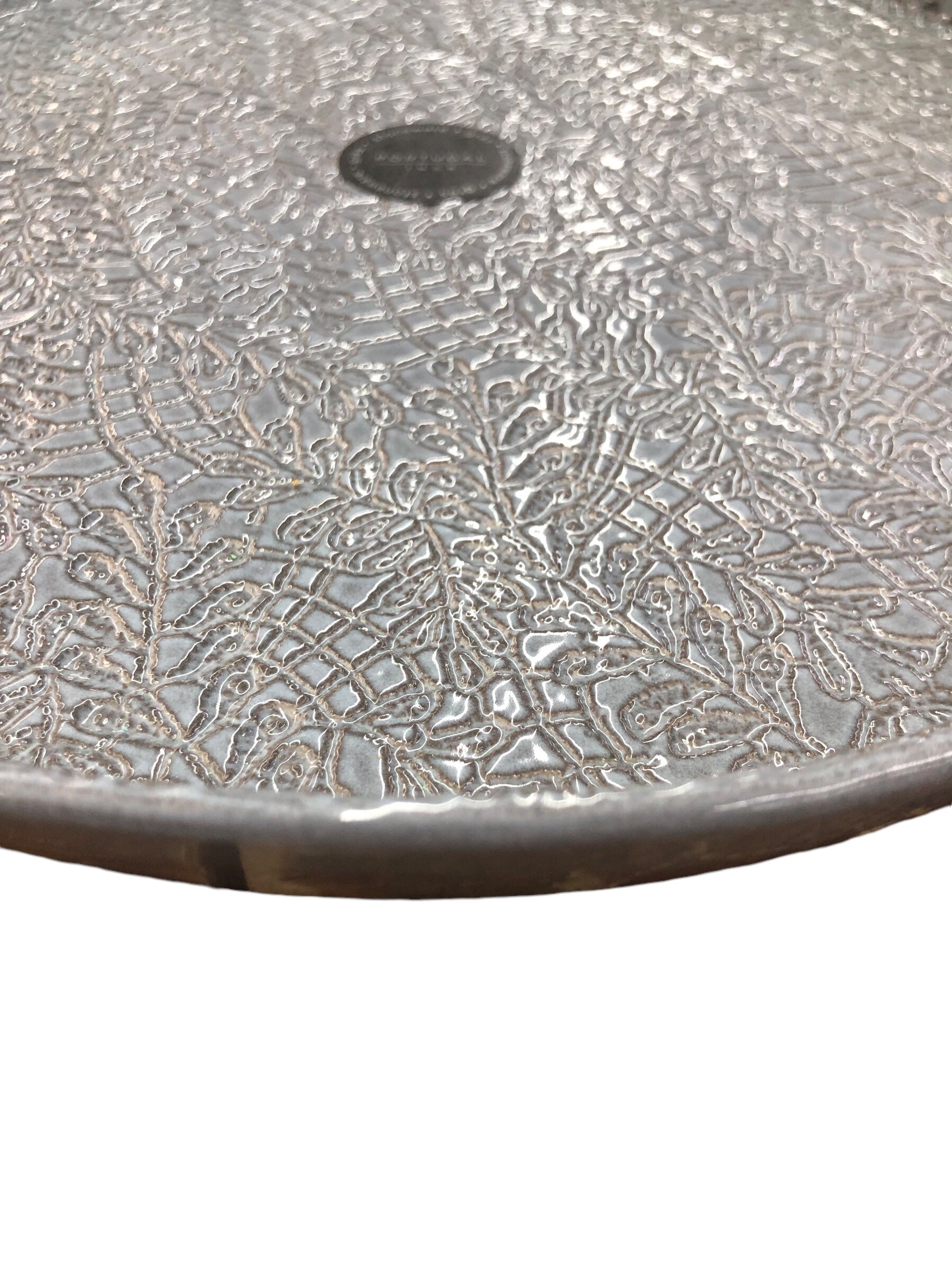 Grey/ designed serving dish