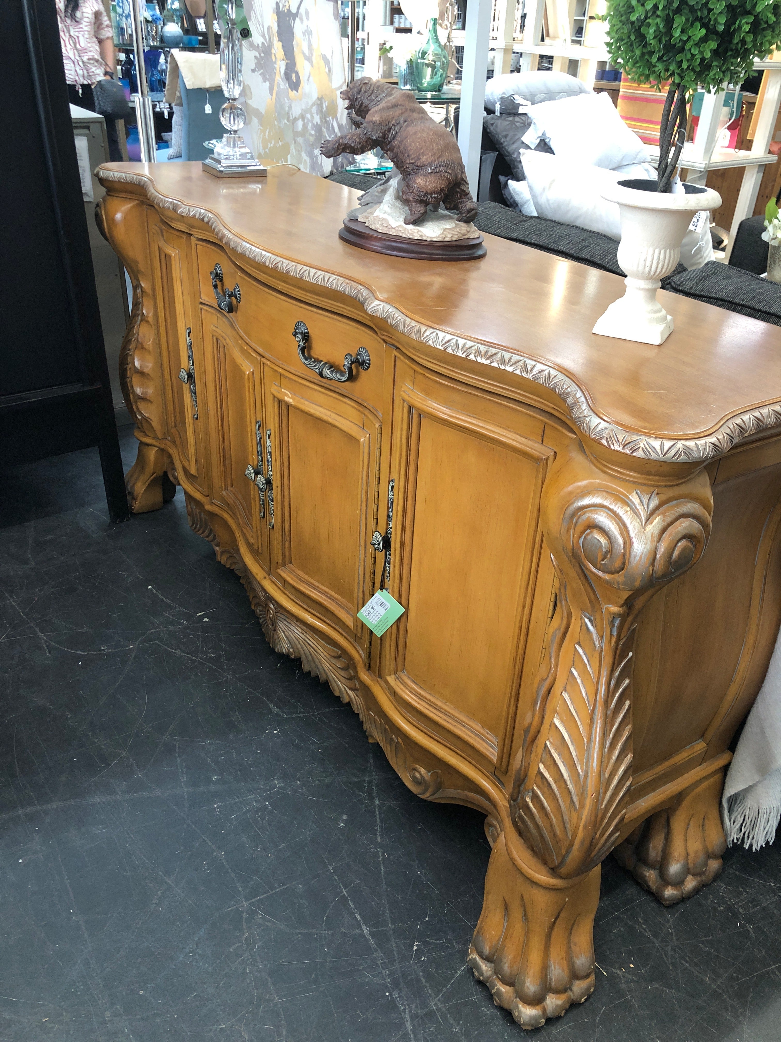 Ornate Buffet with Drawers