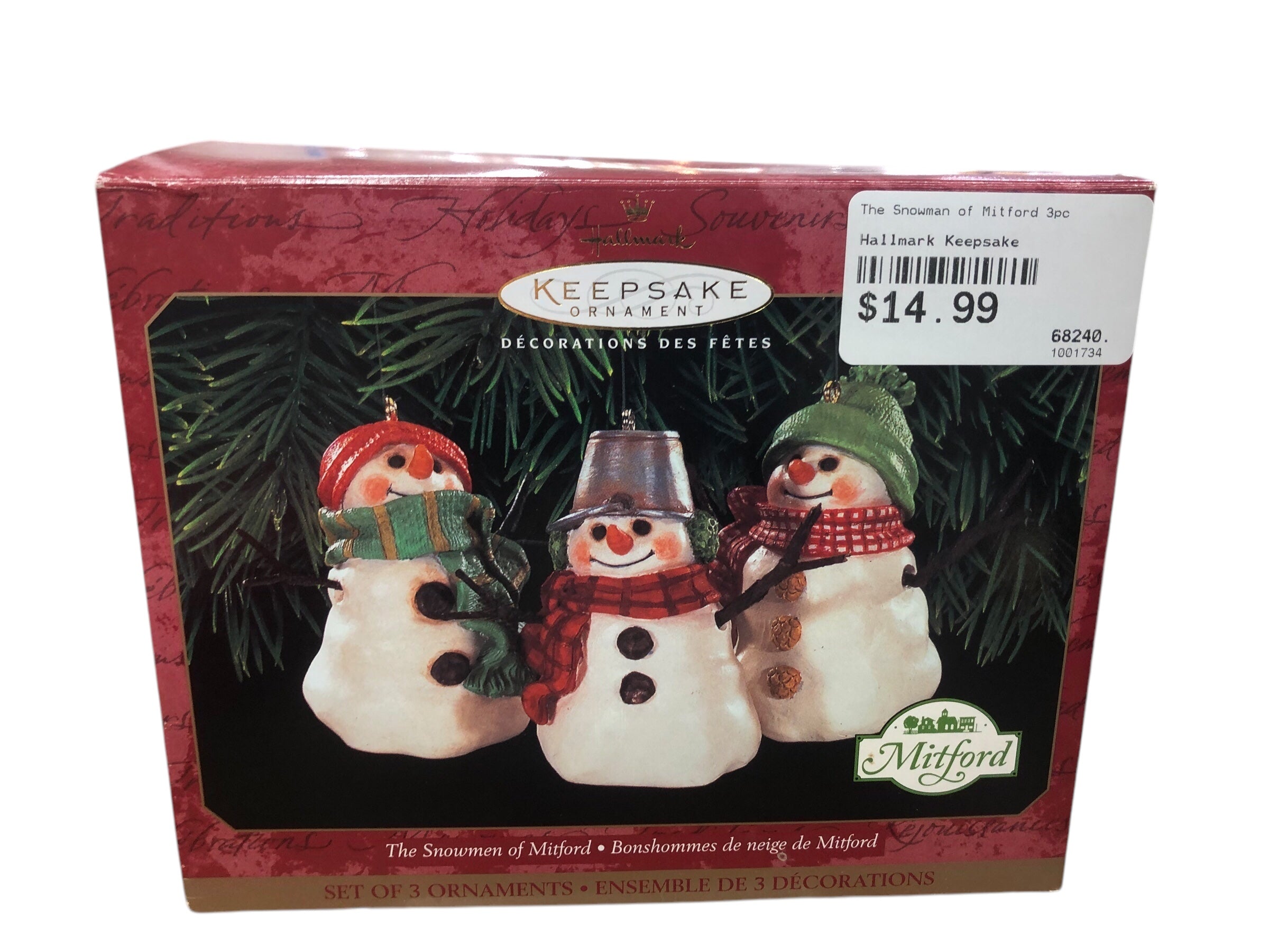 The Snowman of Mitford 3pc