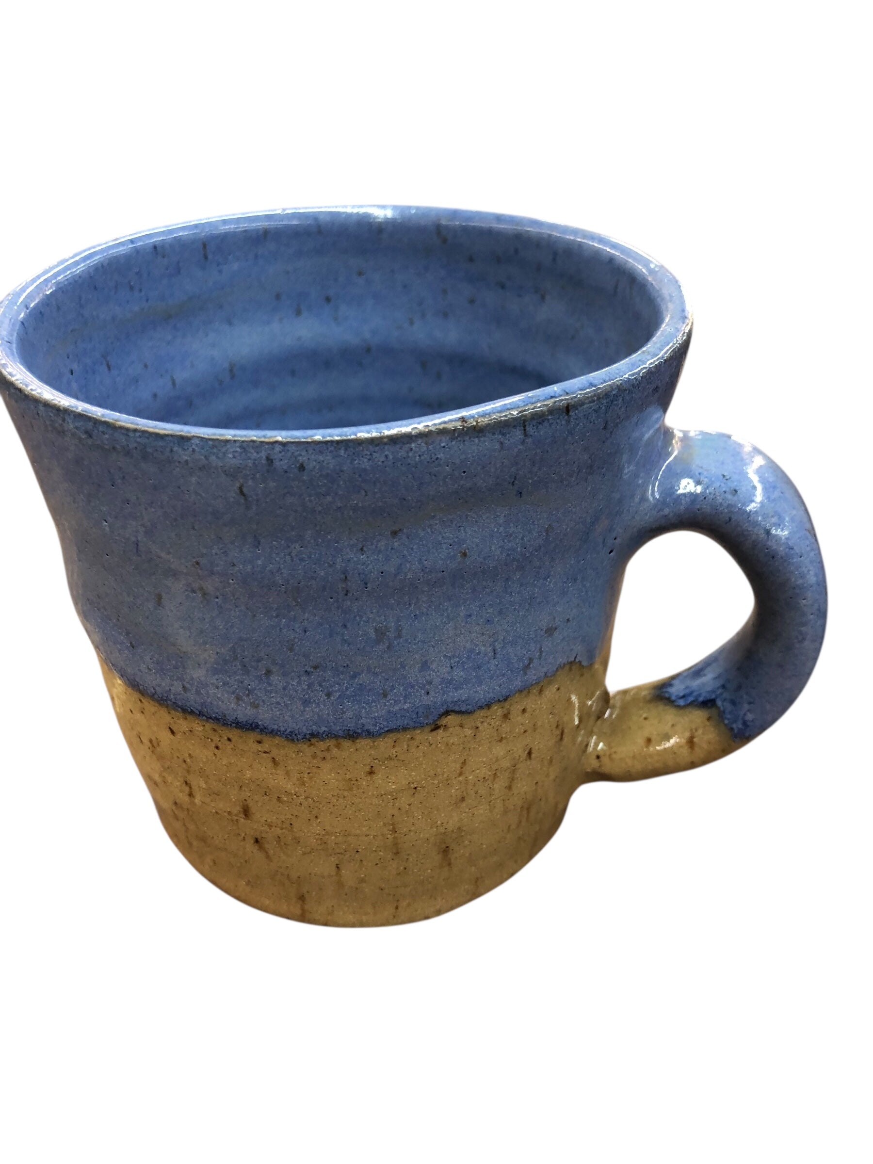 Handmade Pottery Mug Lt Blue B