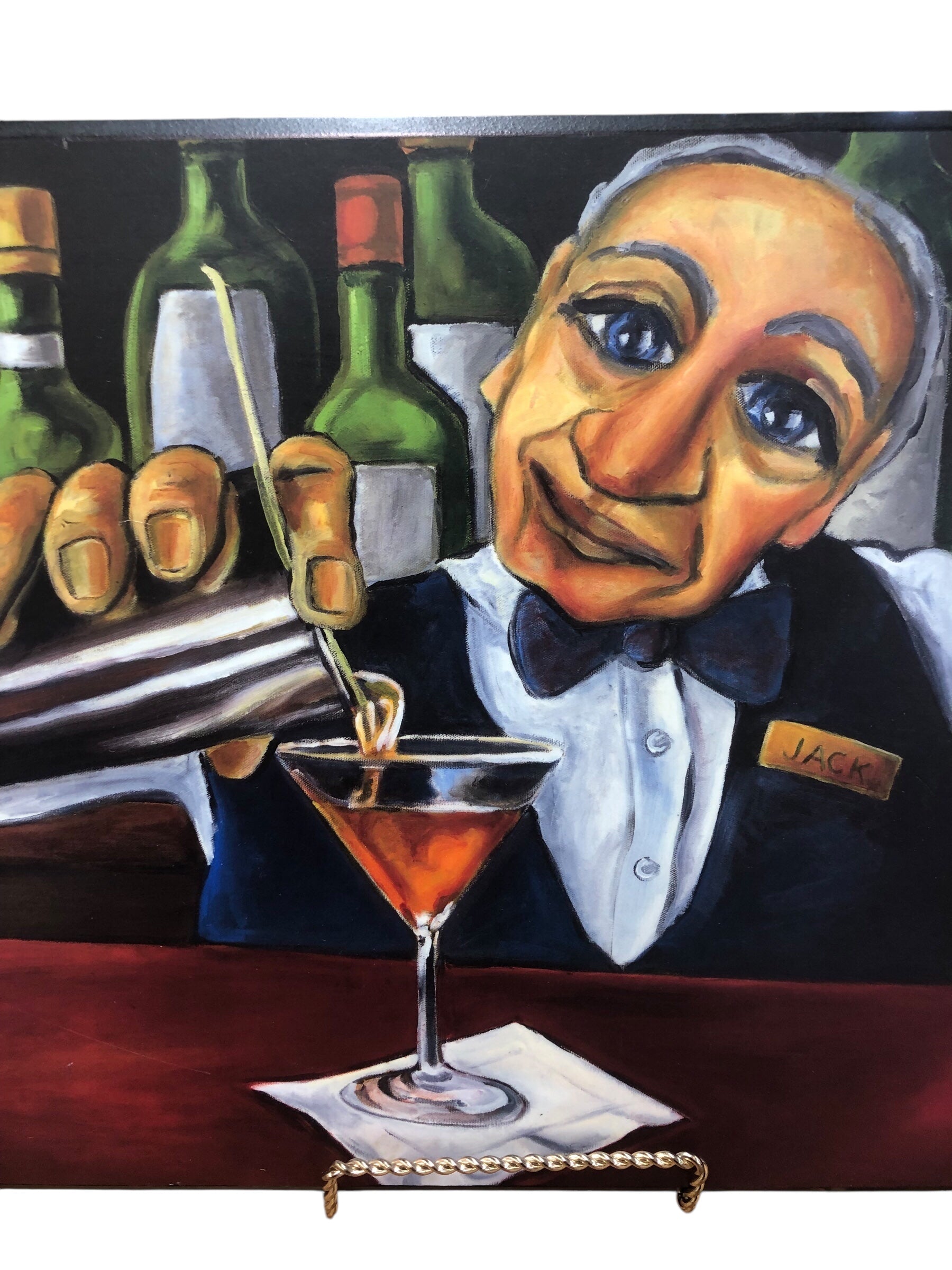 Bartender With Martini