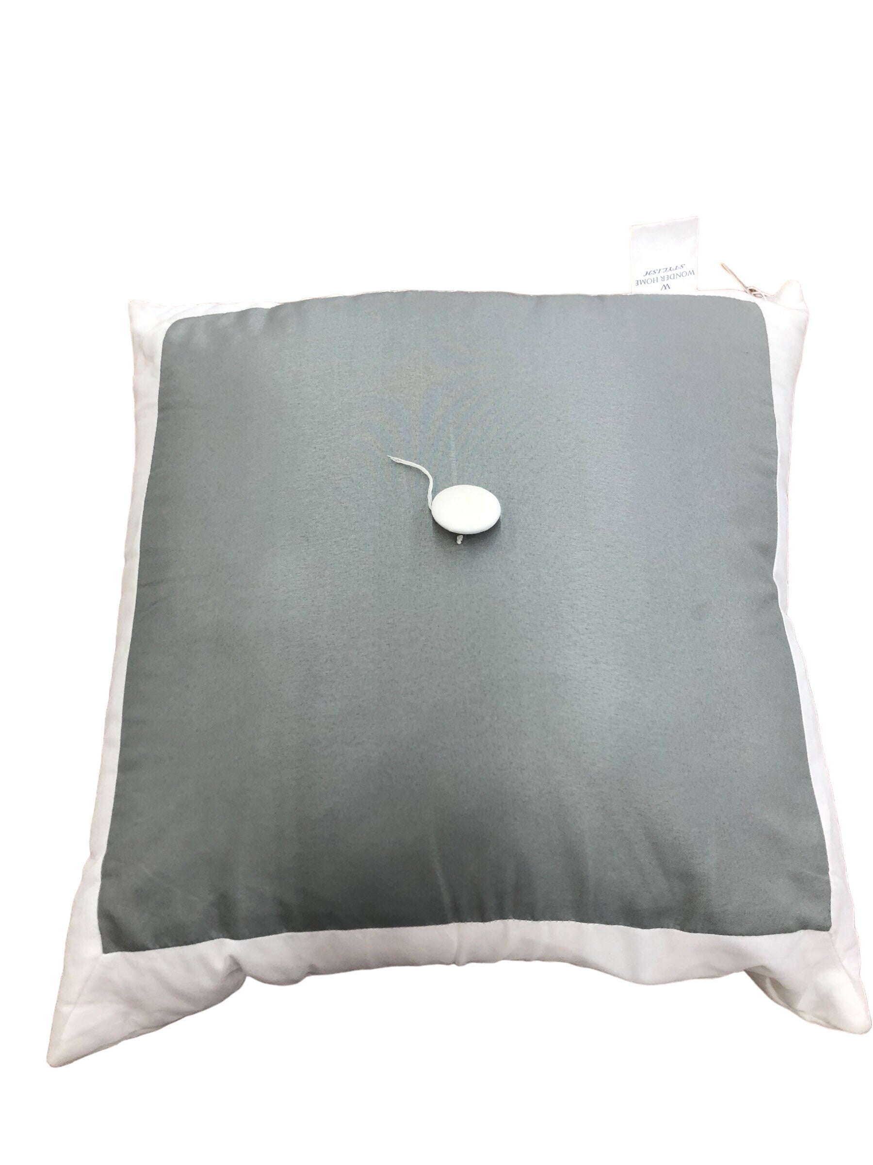 Sage/White reversable Pillow