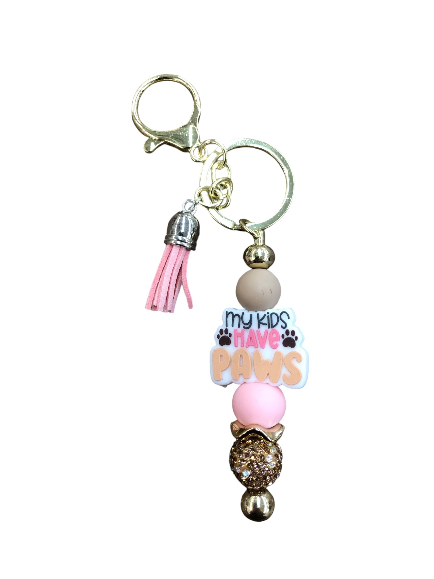 My Kids Have Paws keychain