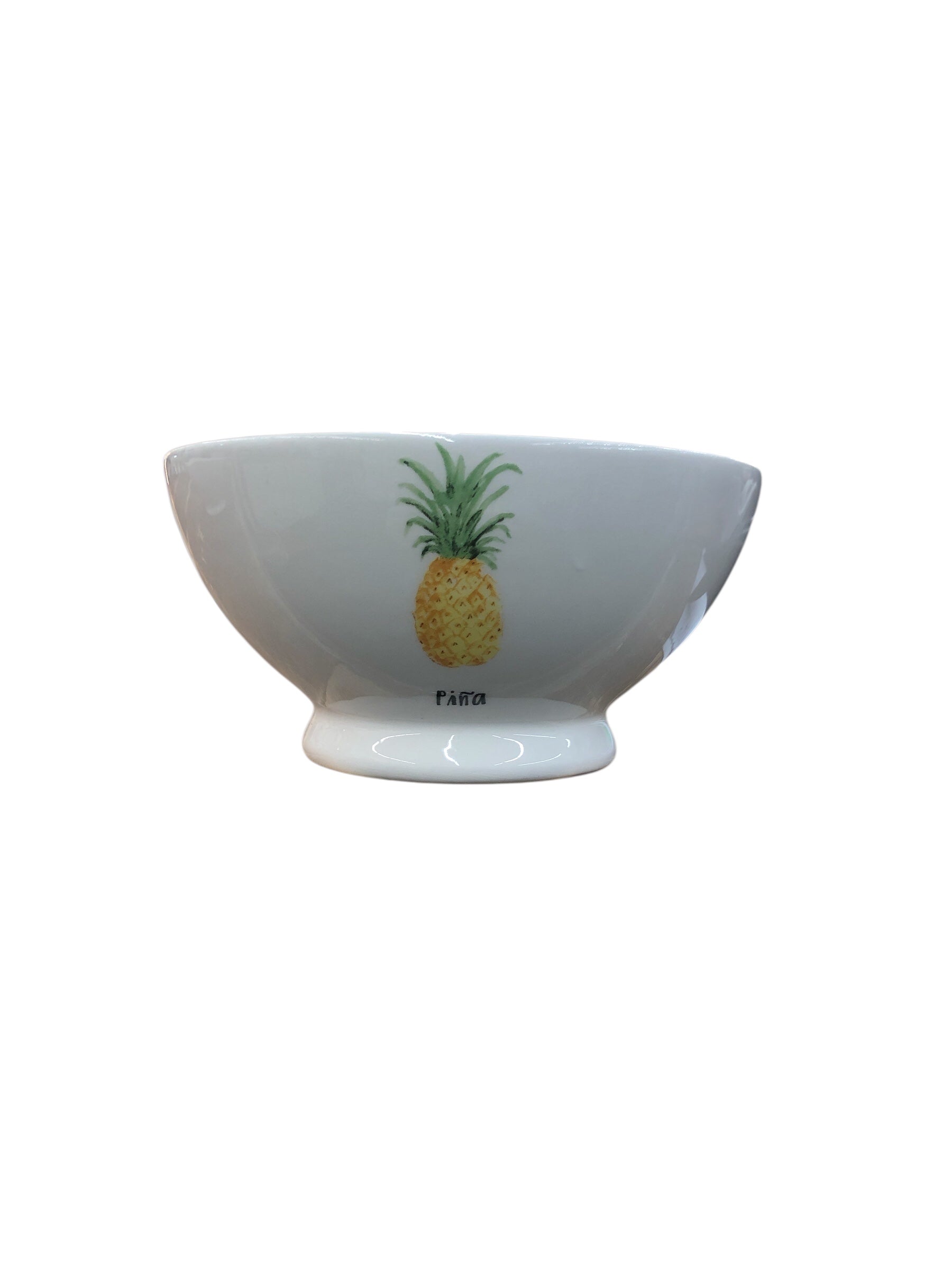 Rae Dunn - Ceramic Cereal Bowl - Pineapple