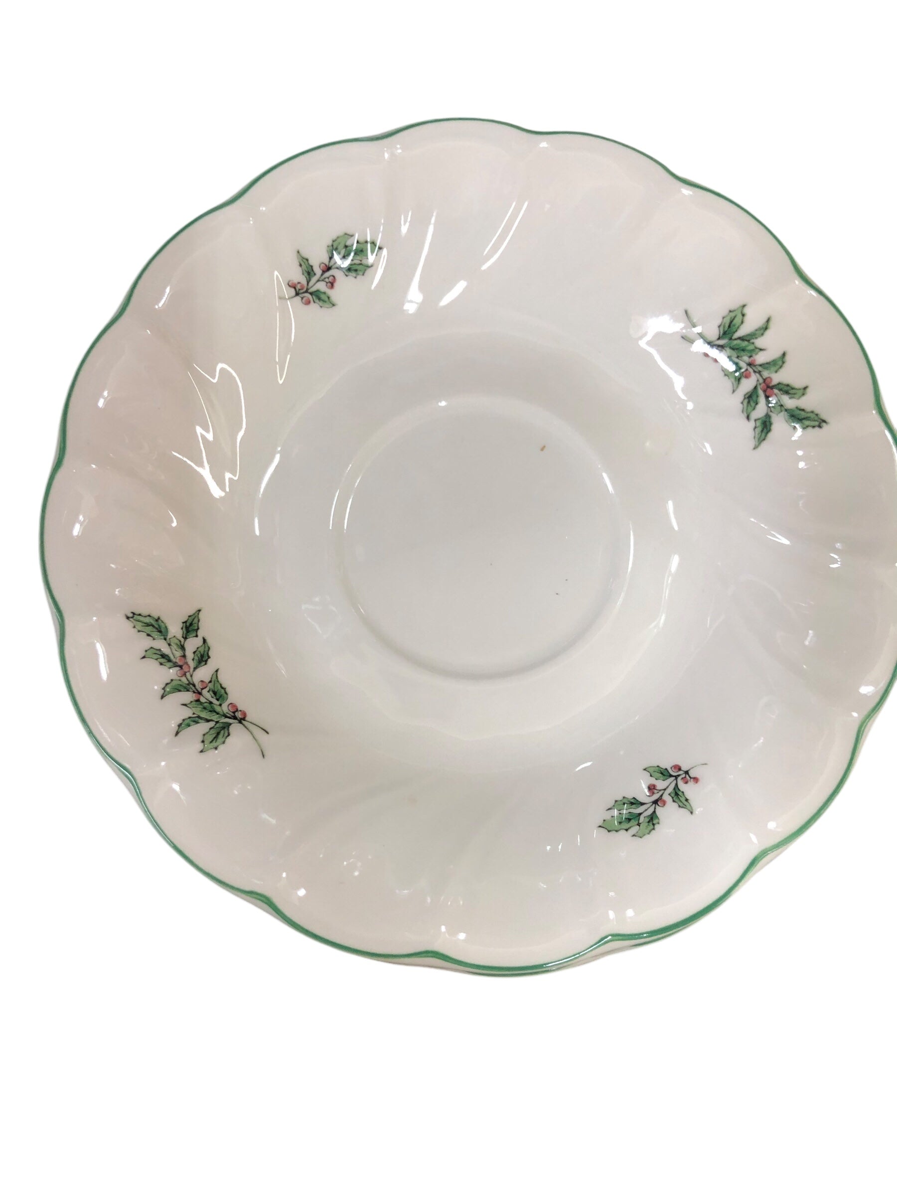 Happy Holidays plate set