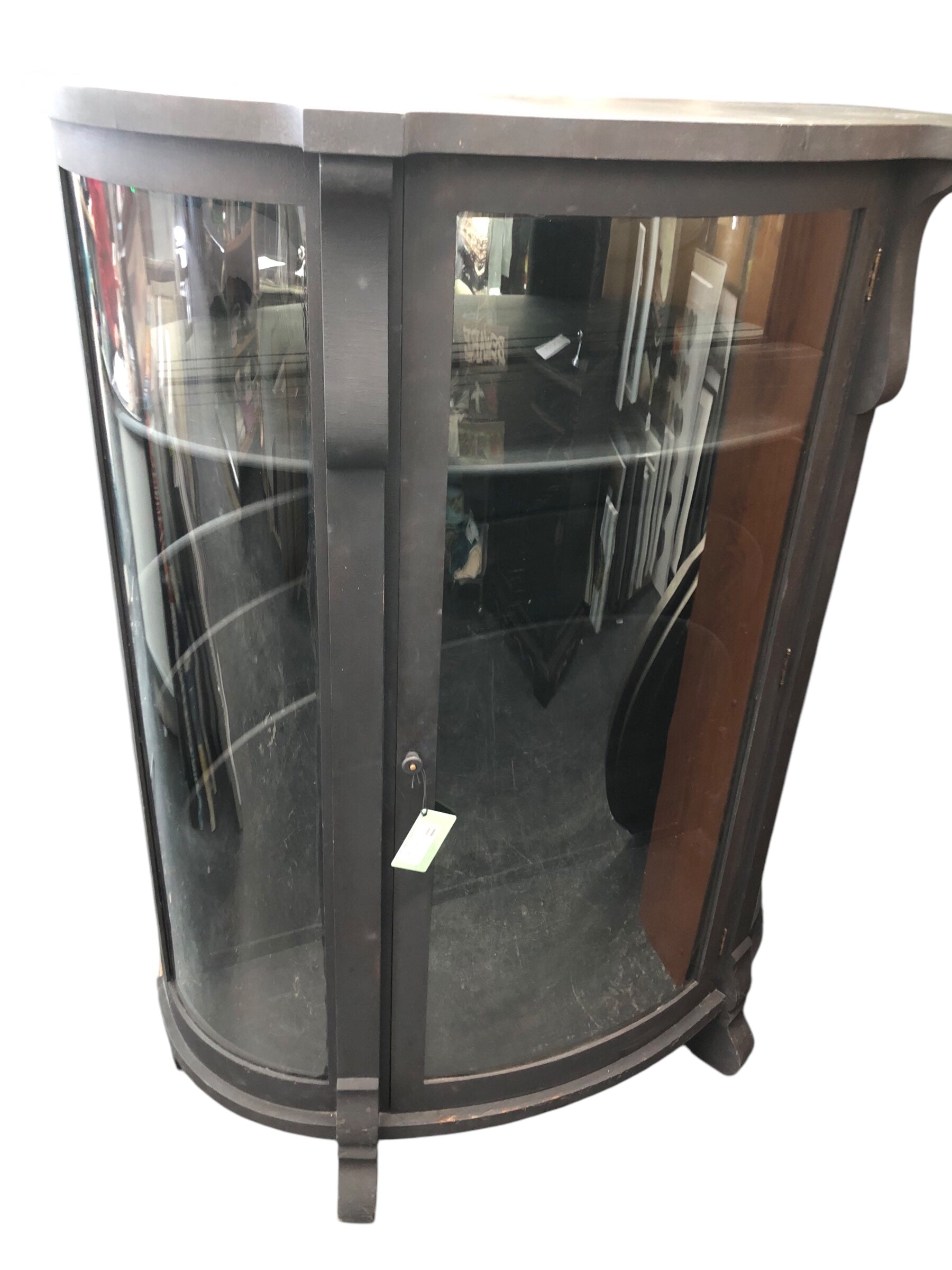 Black Display Cabinet