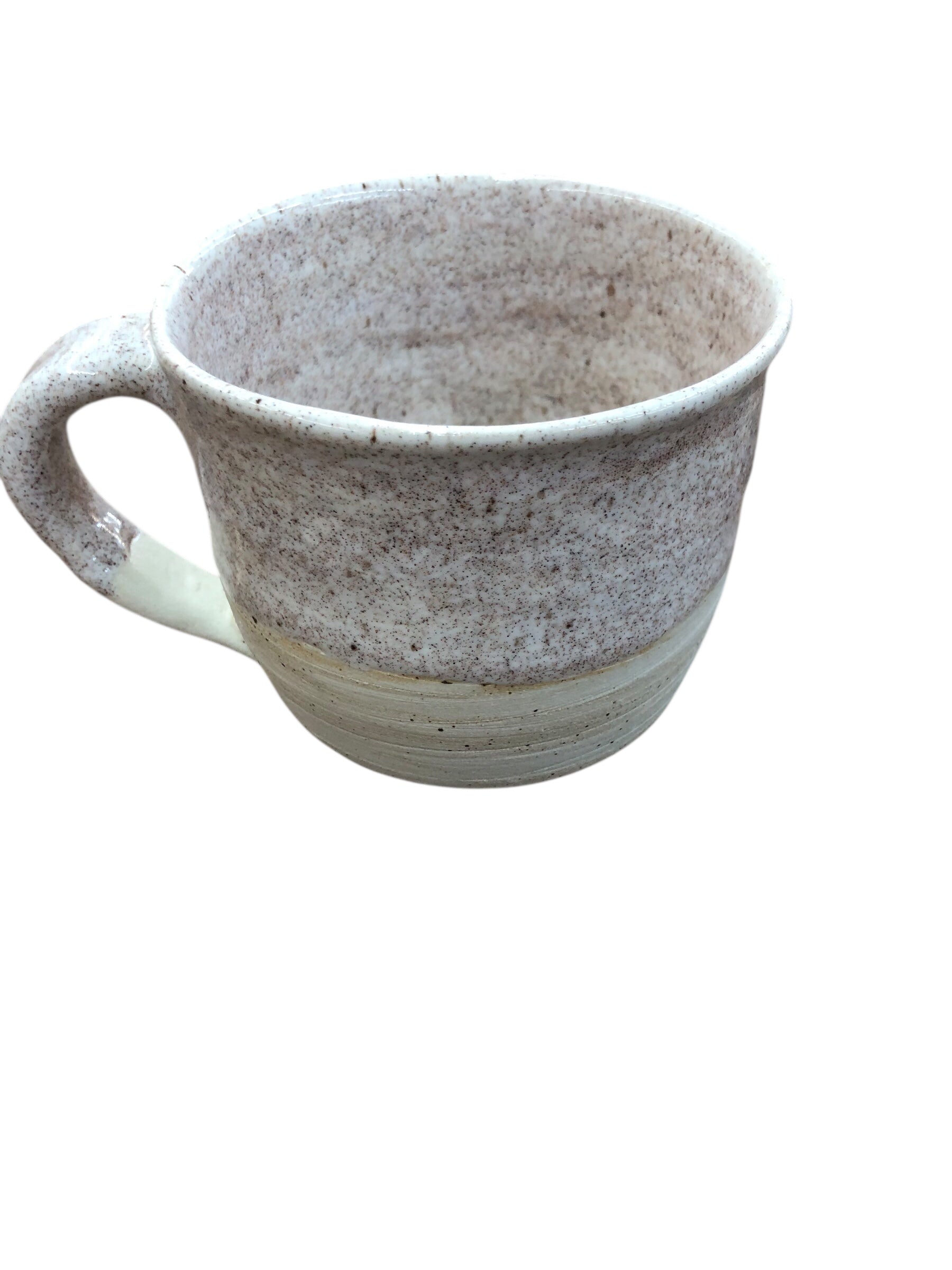 Handmade Pottery Mug Cream A