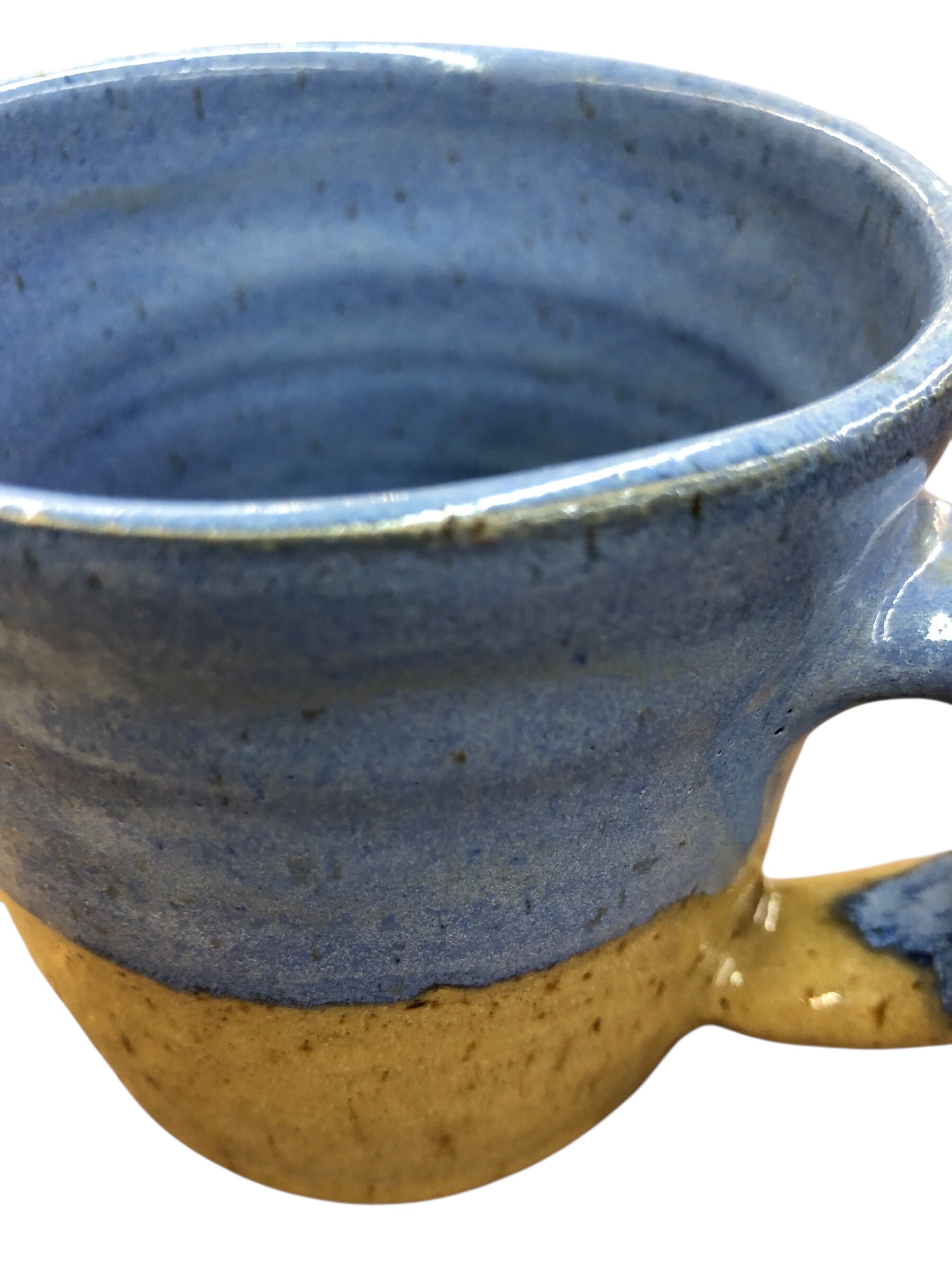 Handmade Pottery Mug Lt Blue B