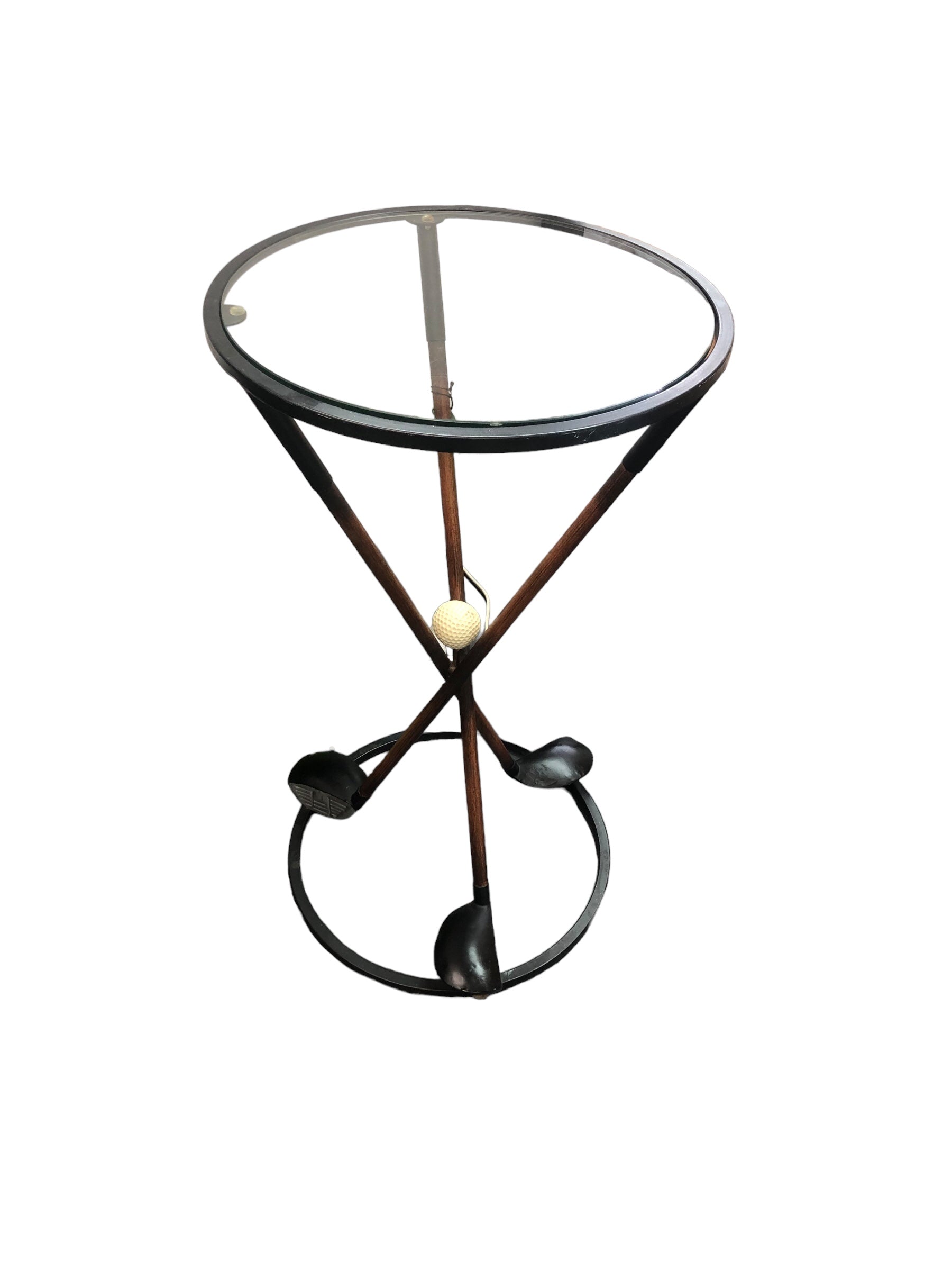 Golf clubs side table