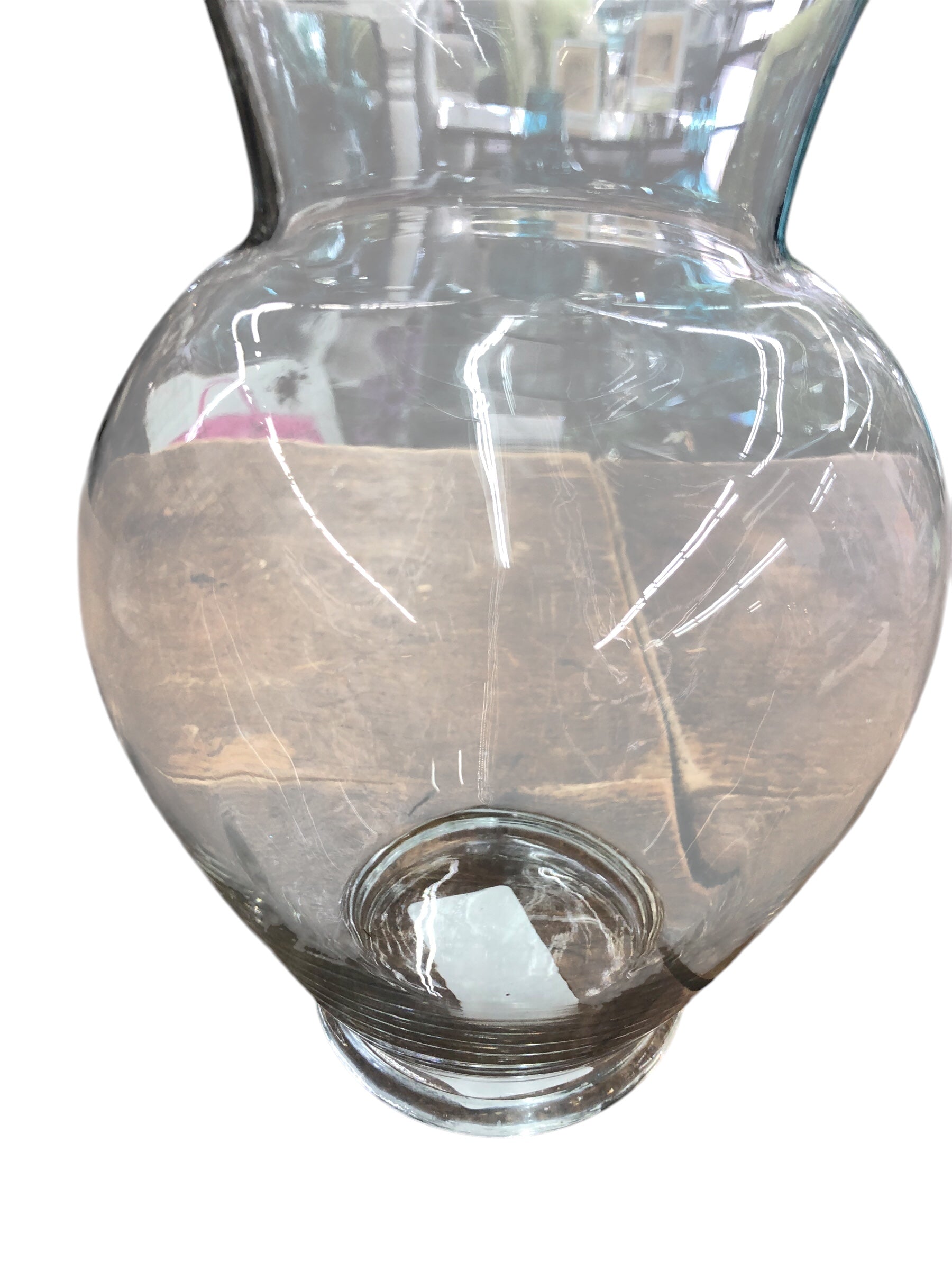 Clear Glass Vase