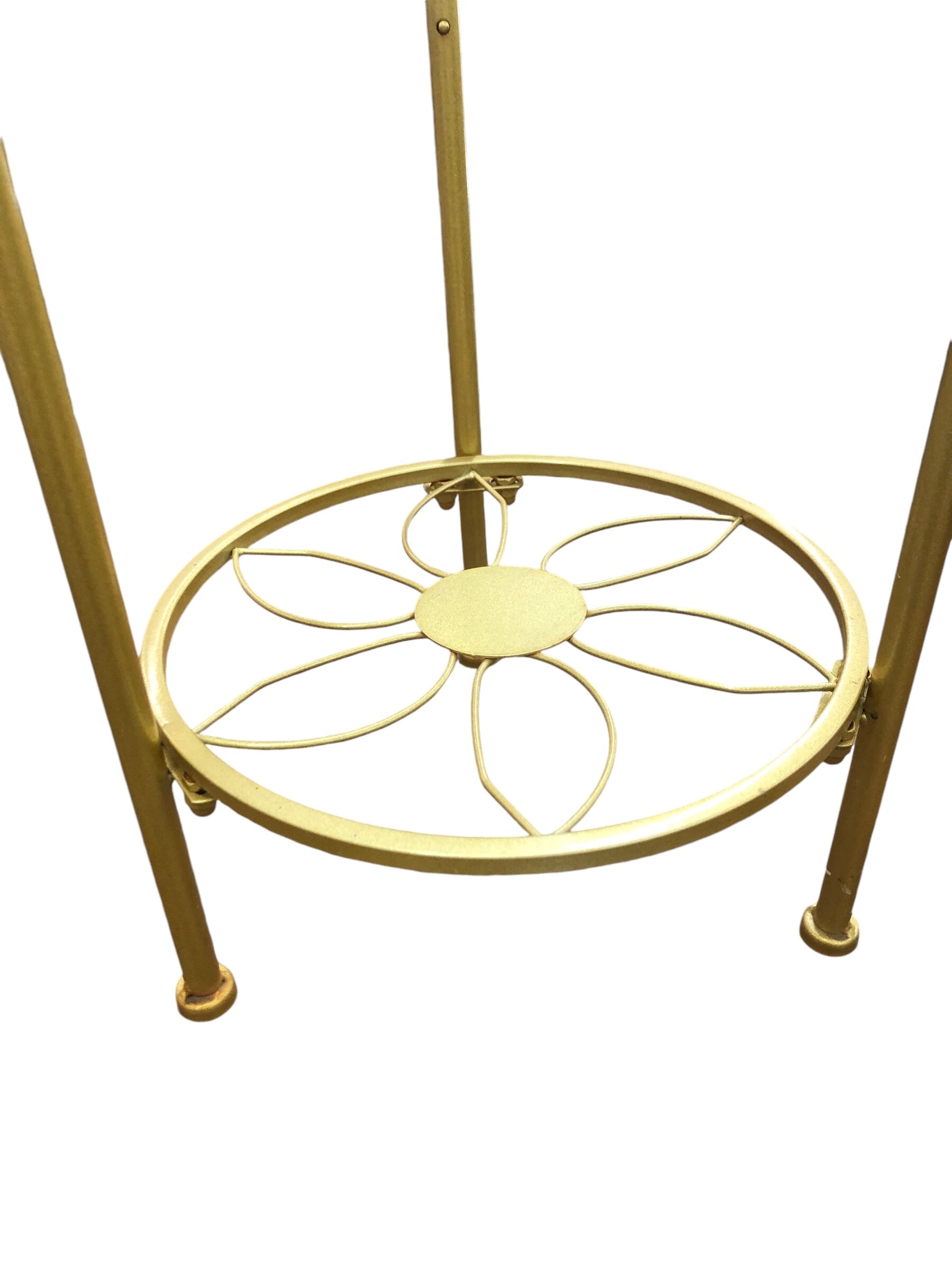 Gold Plant Stand