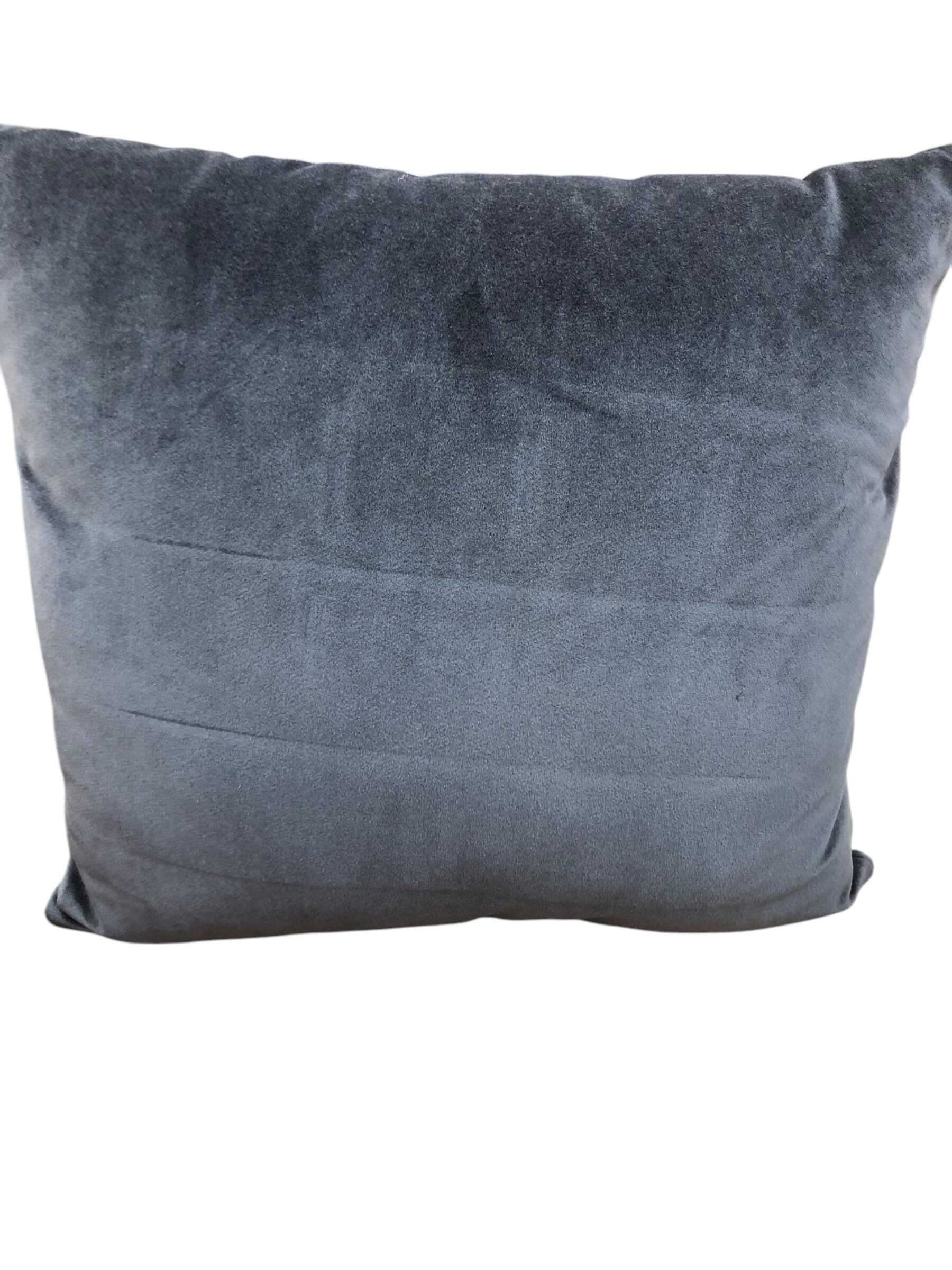 Navy blue accent pillow