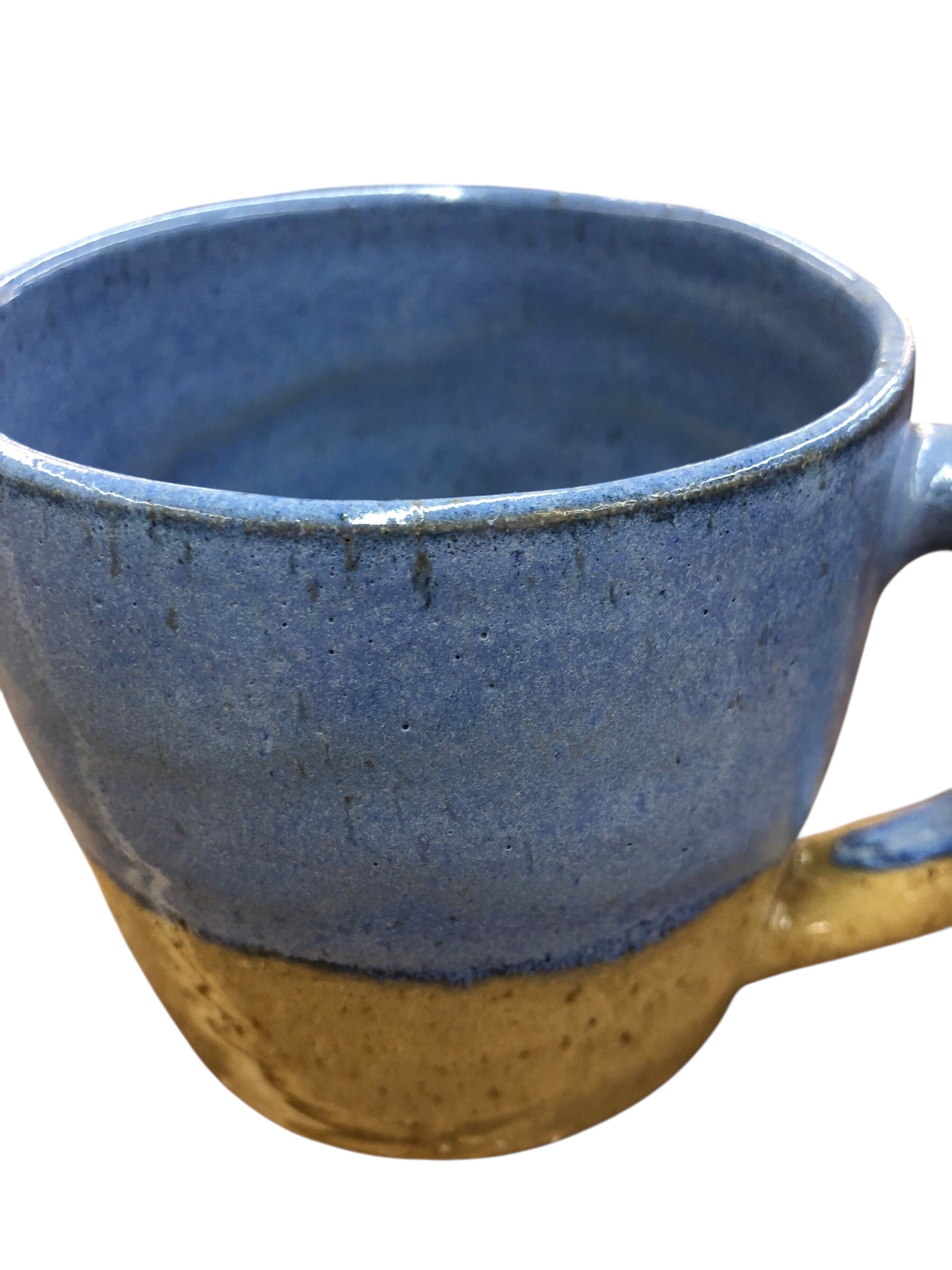 Handmade Pottery Mug Lt Blue A
