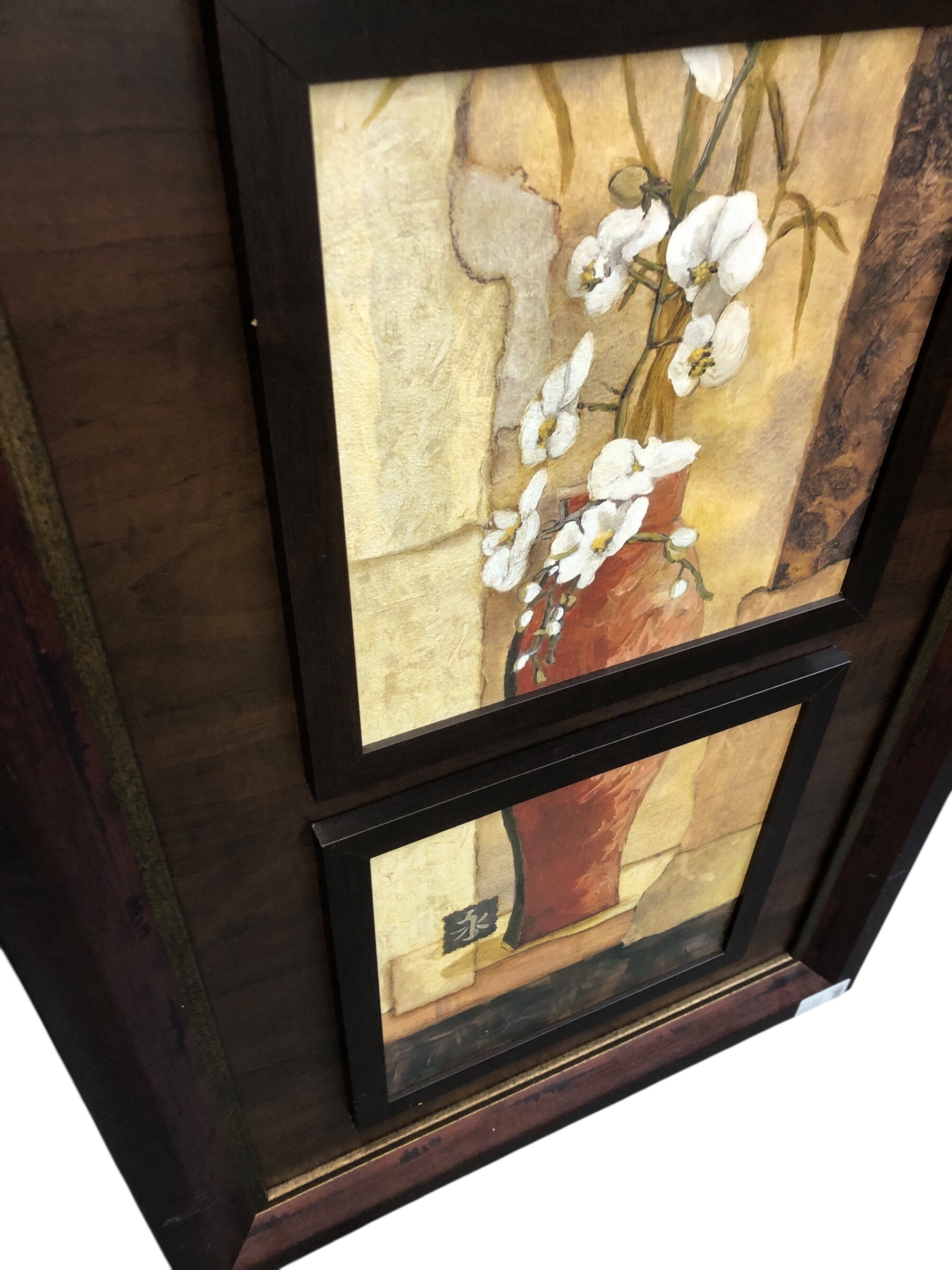 Three-Part Picture of Vase