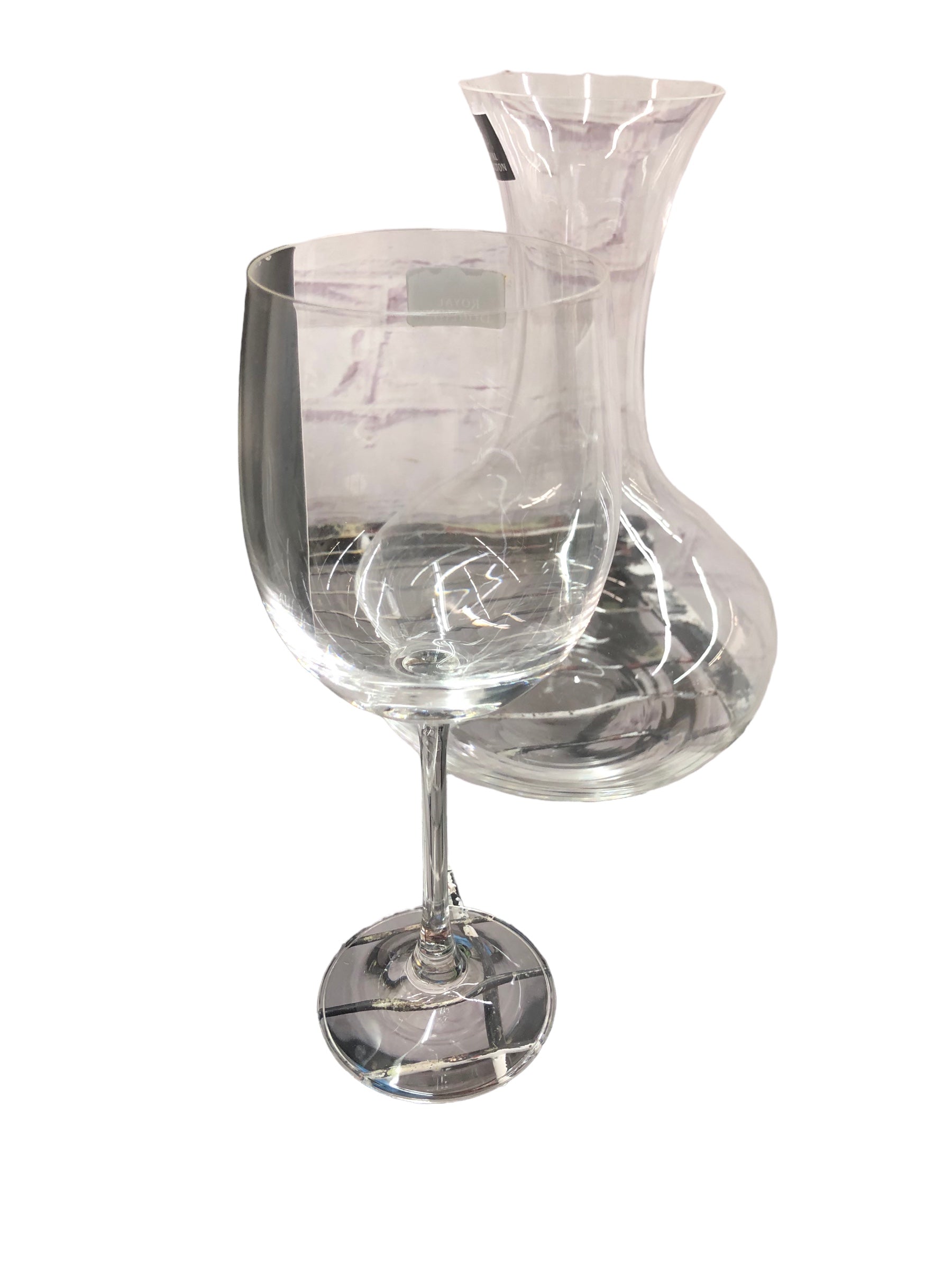 Royal Doulton Carafe & Wine Glasses