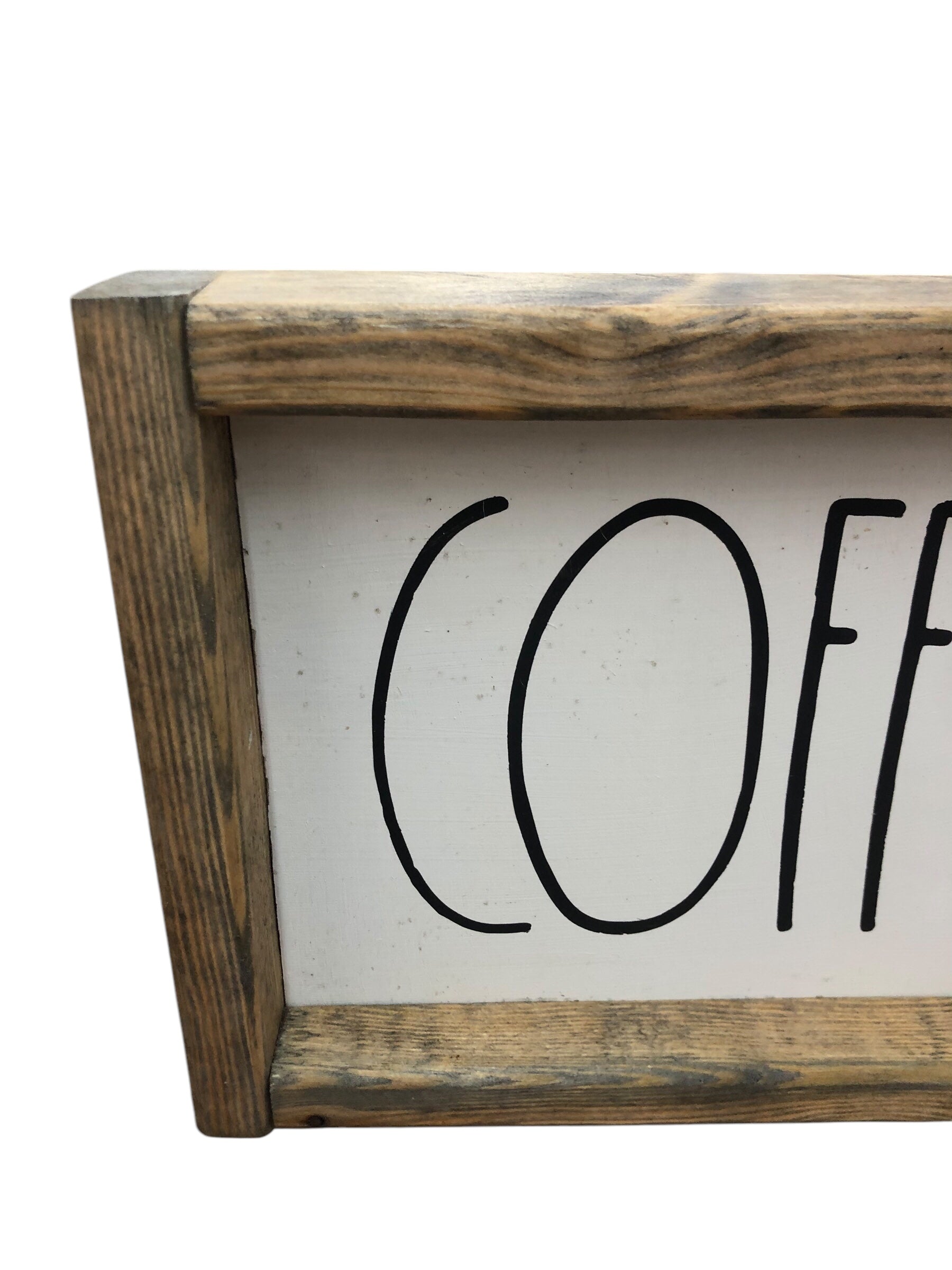 Coffee Bar Wooden Sign