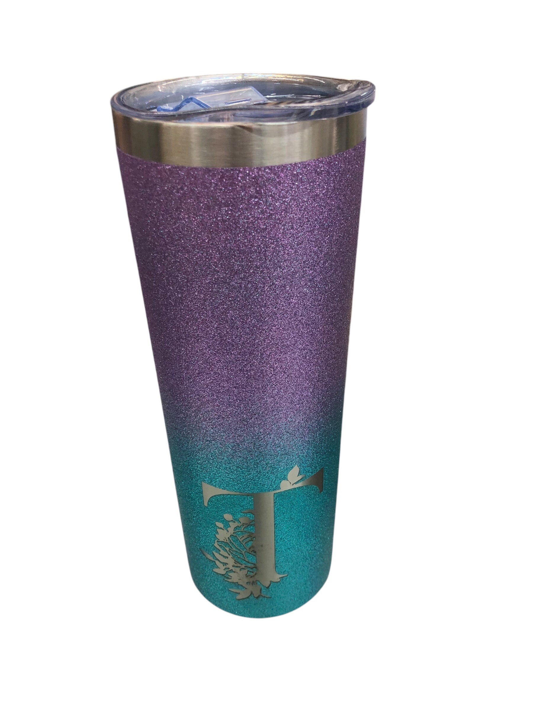 Skinny tumbler "T"