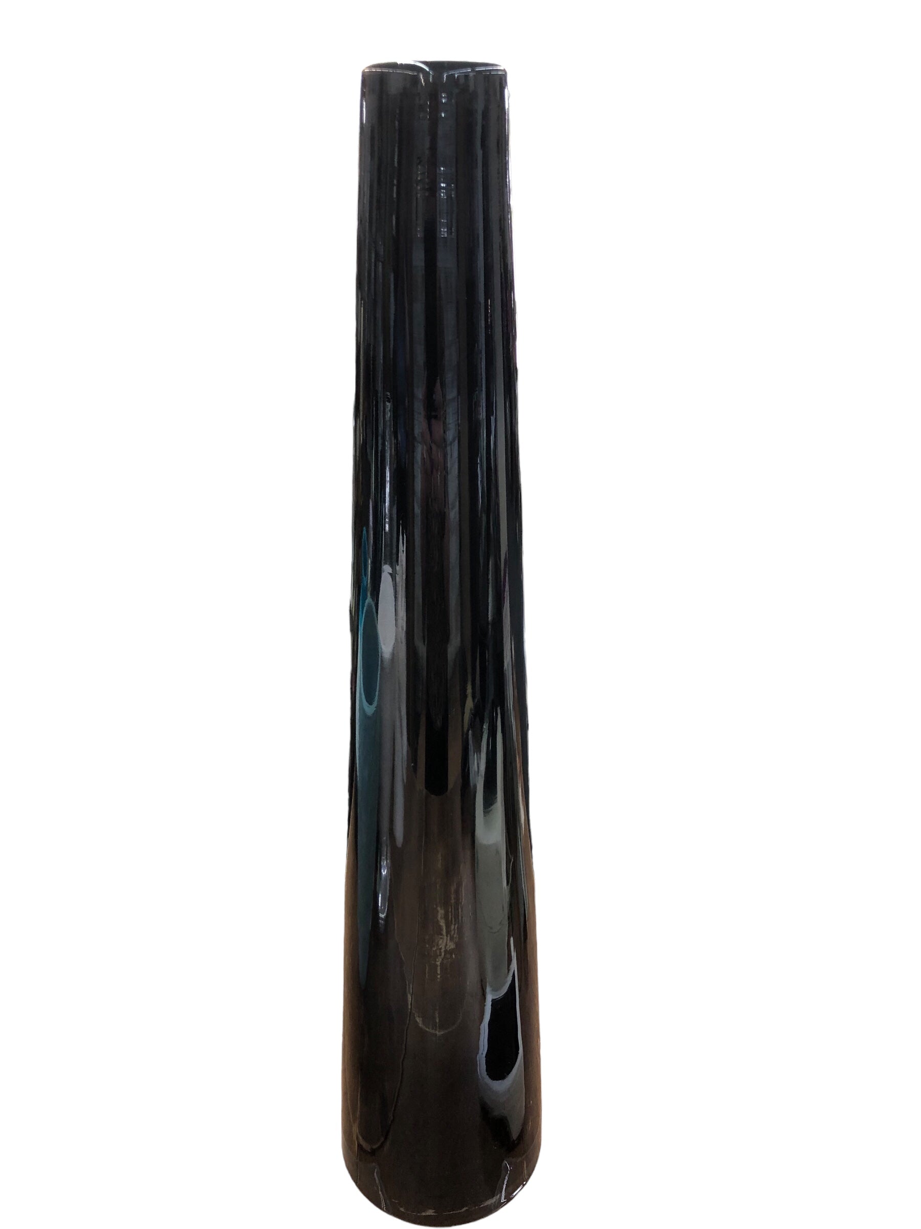 Black Slim Vase