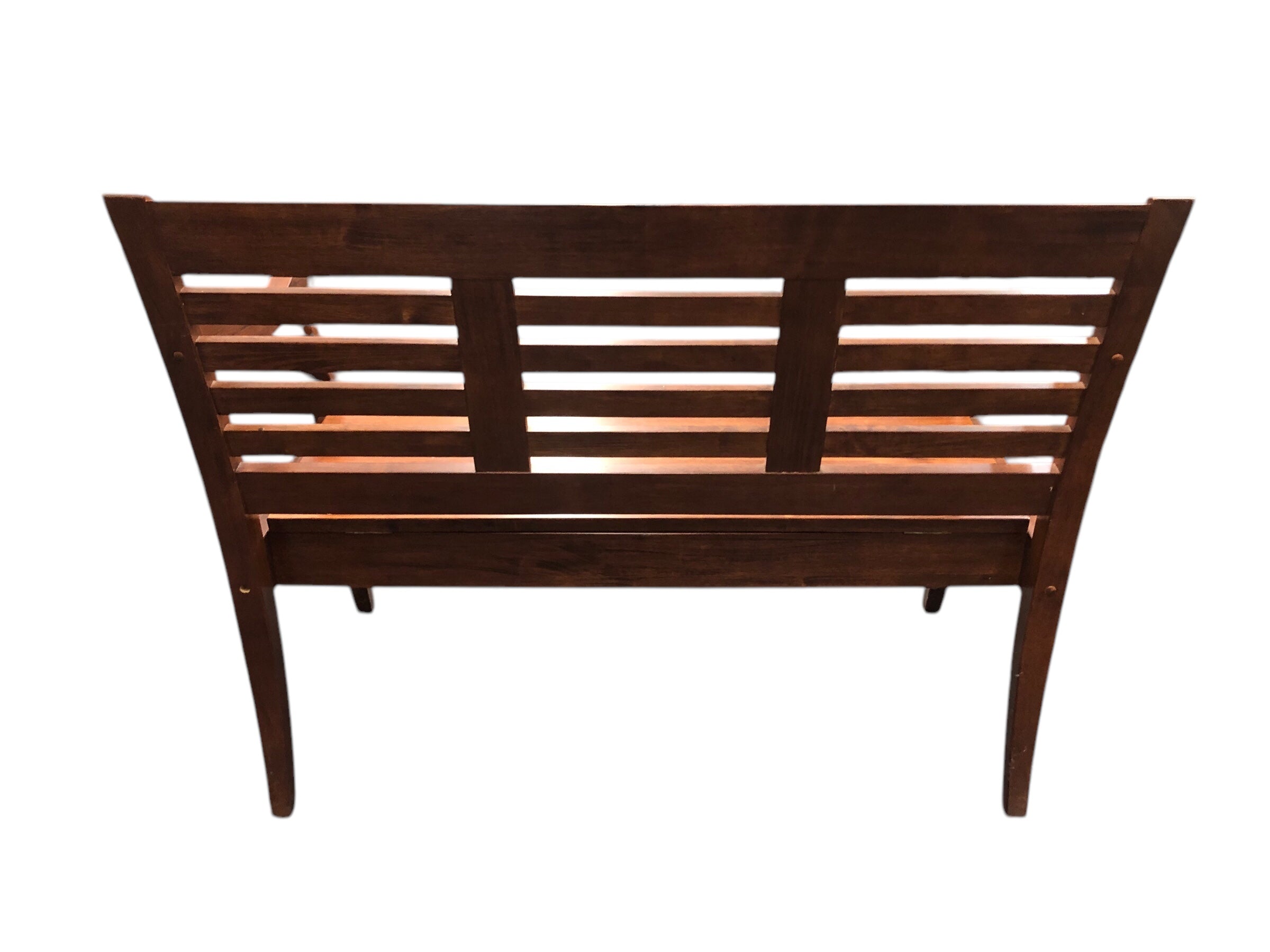 Wooden Bench with Storage