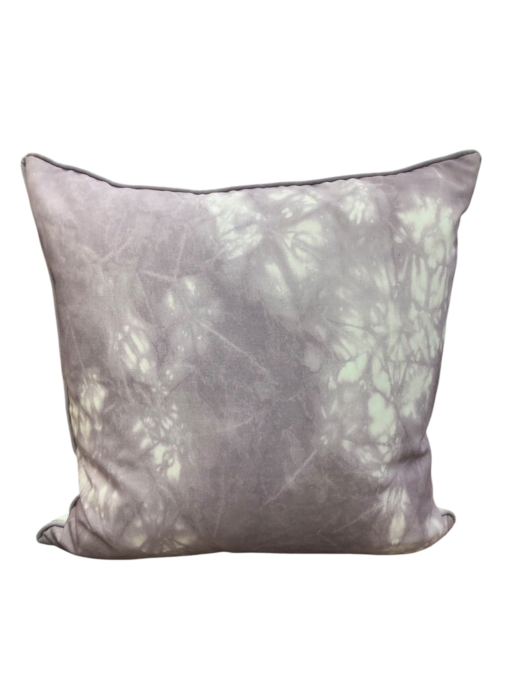 Purple/Silver/White Pillow