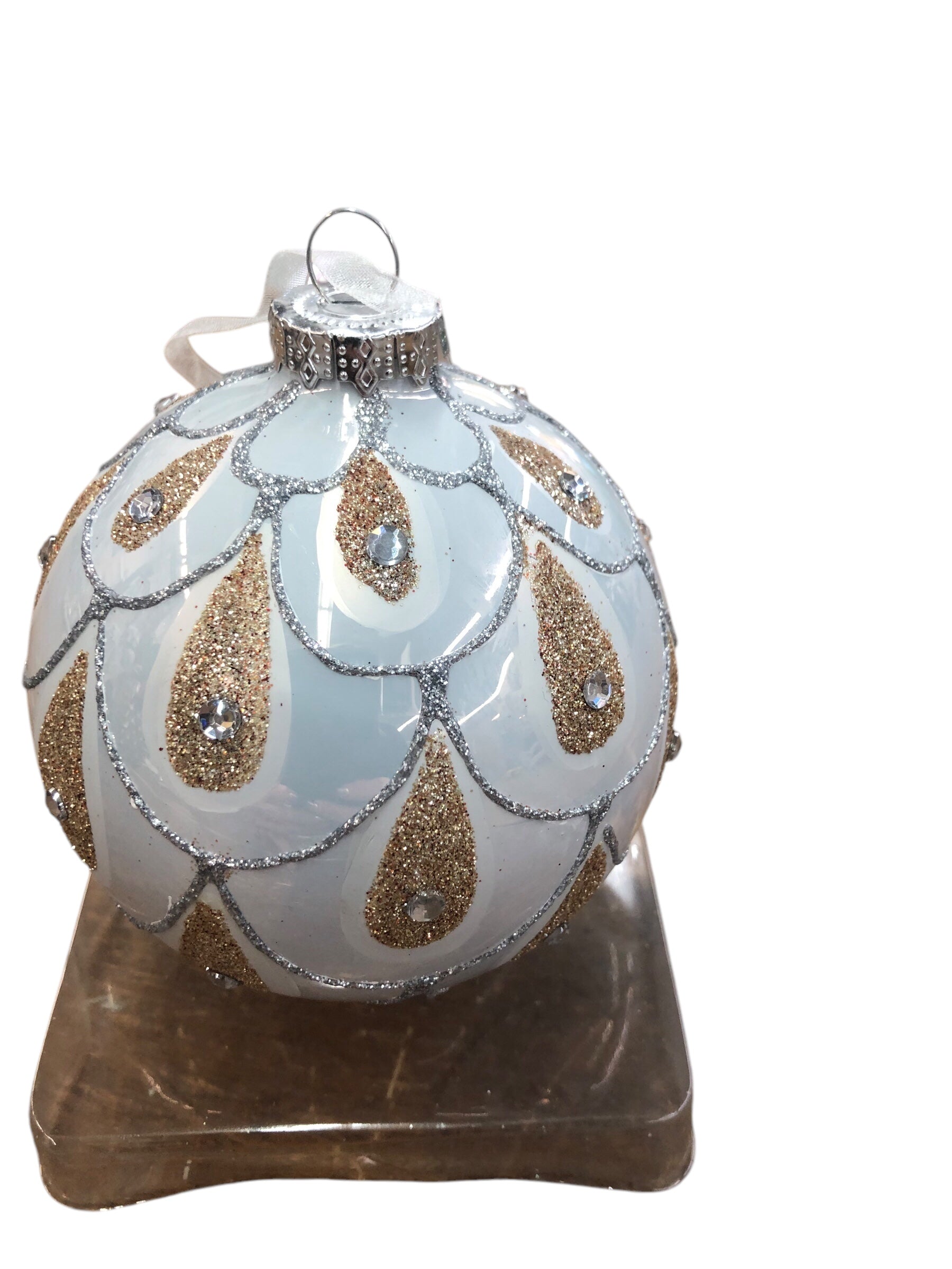 Silver/Gold Christmas Ornament