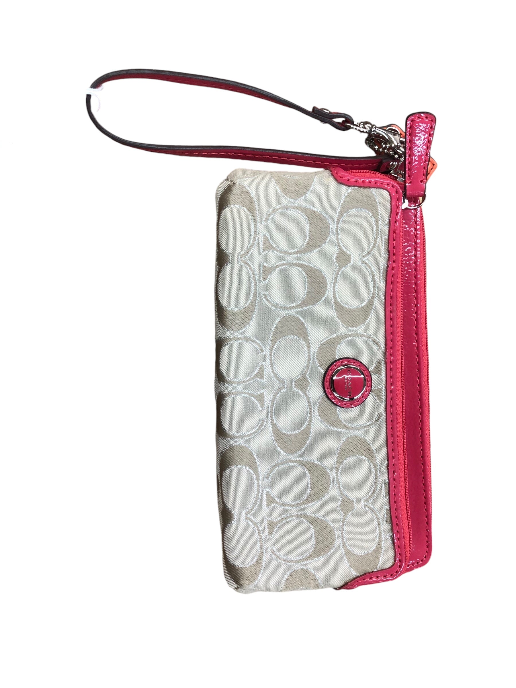 Coach Wallet Beige/Fushia