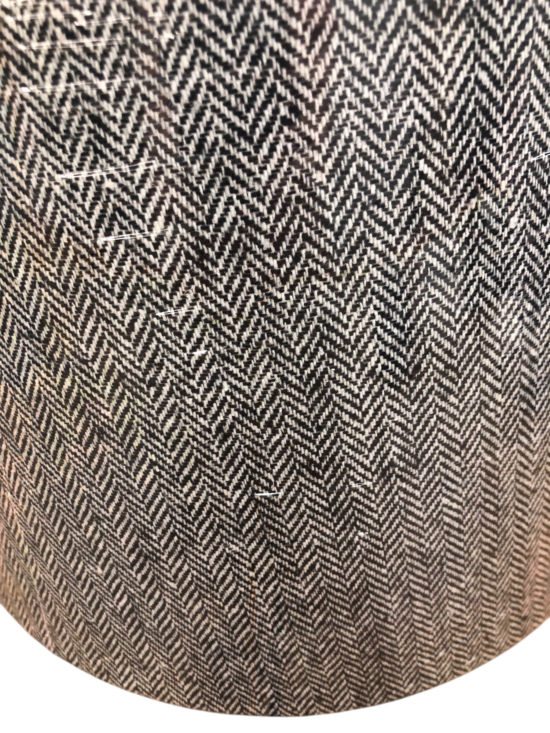 Grey/Black houndstoth lamp shade