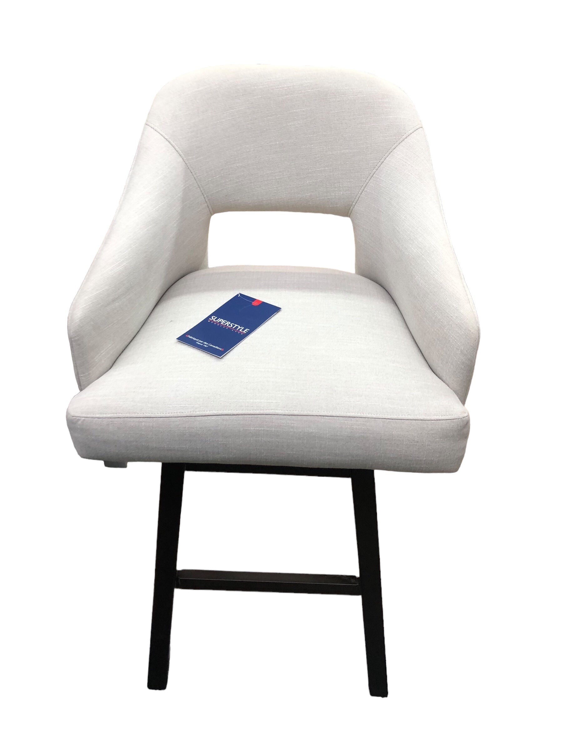 Fabric bar stool