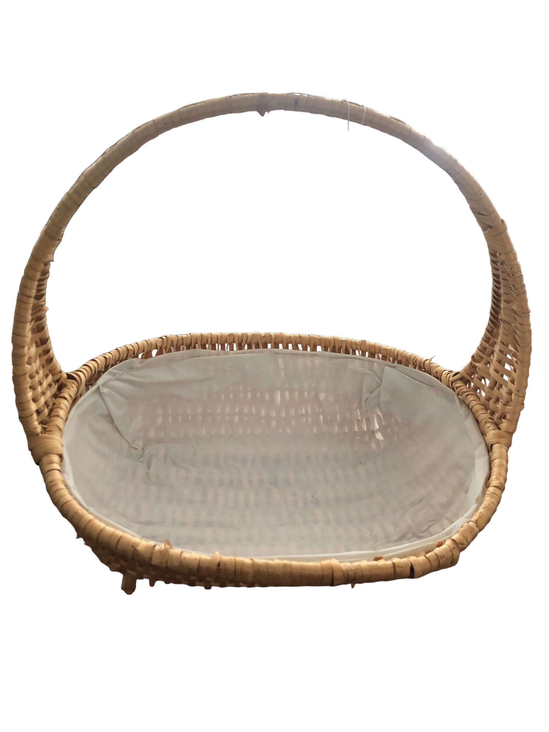 Wicker picnic basket (lining)