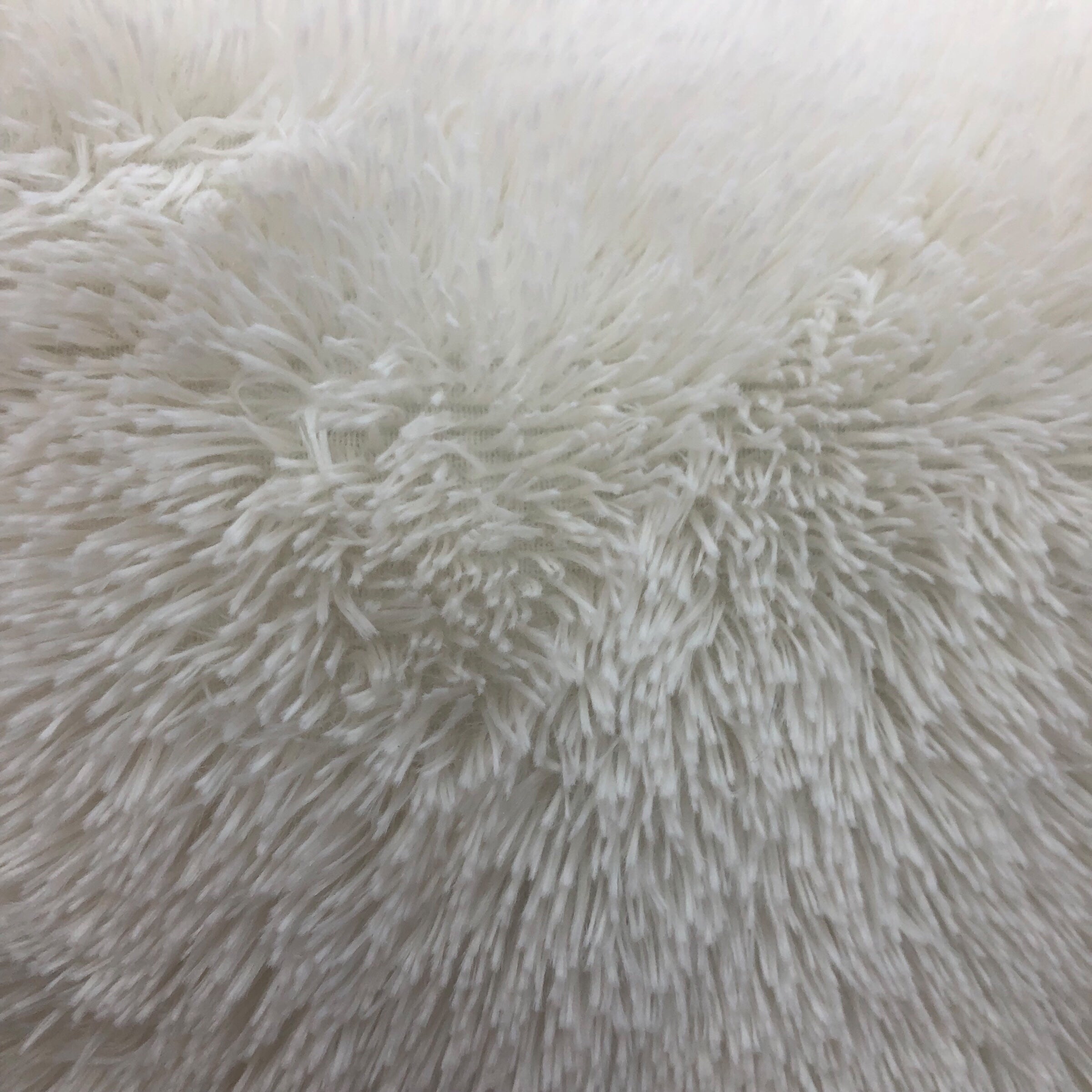 Off White Textured Pillow