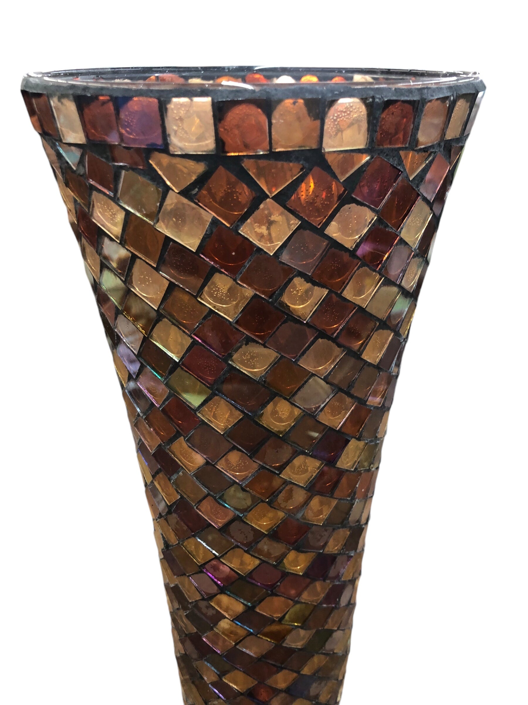 Mosaic Tall Vase