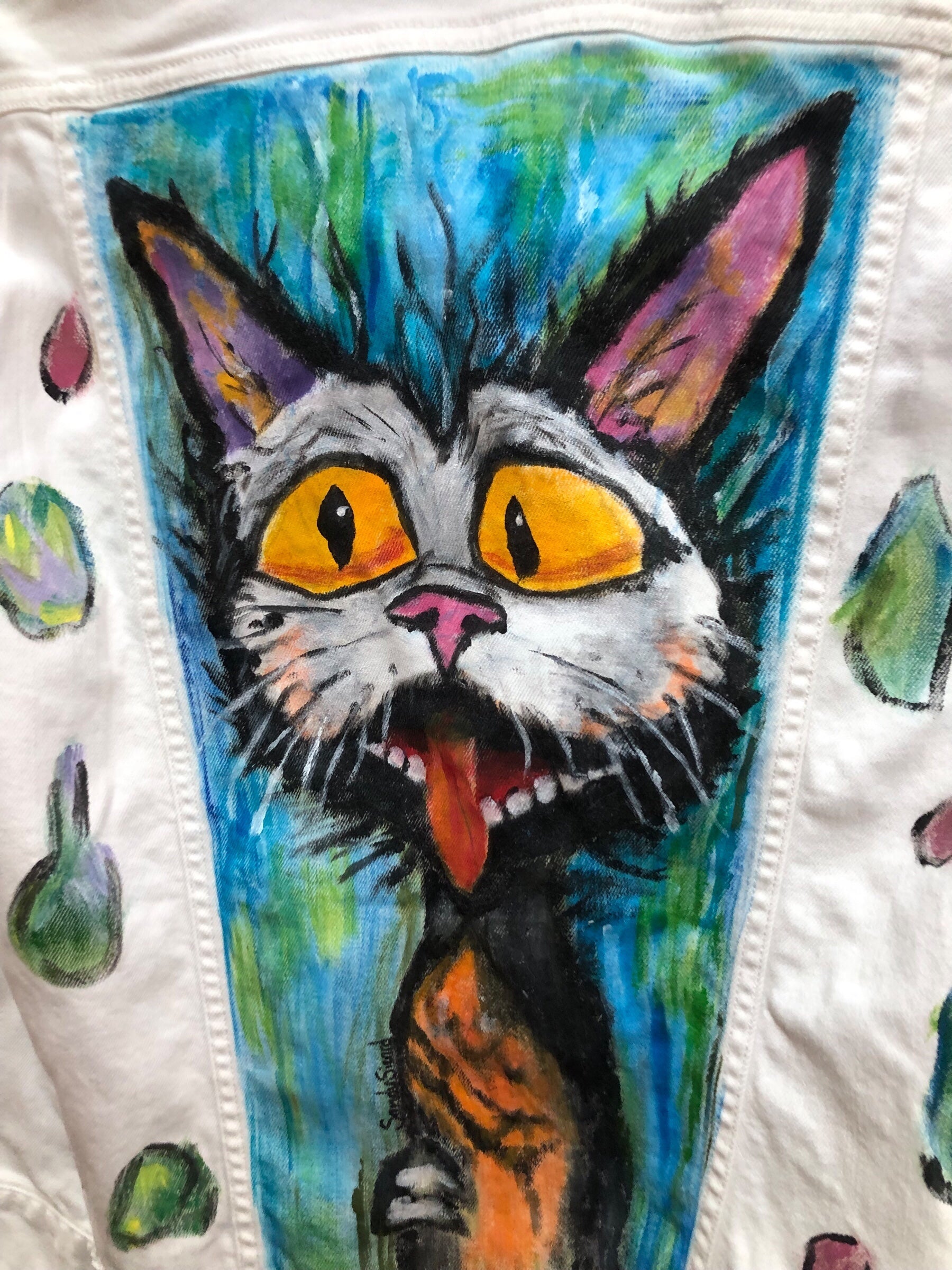 Crazy cat jacket