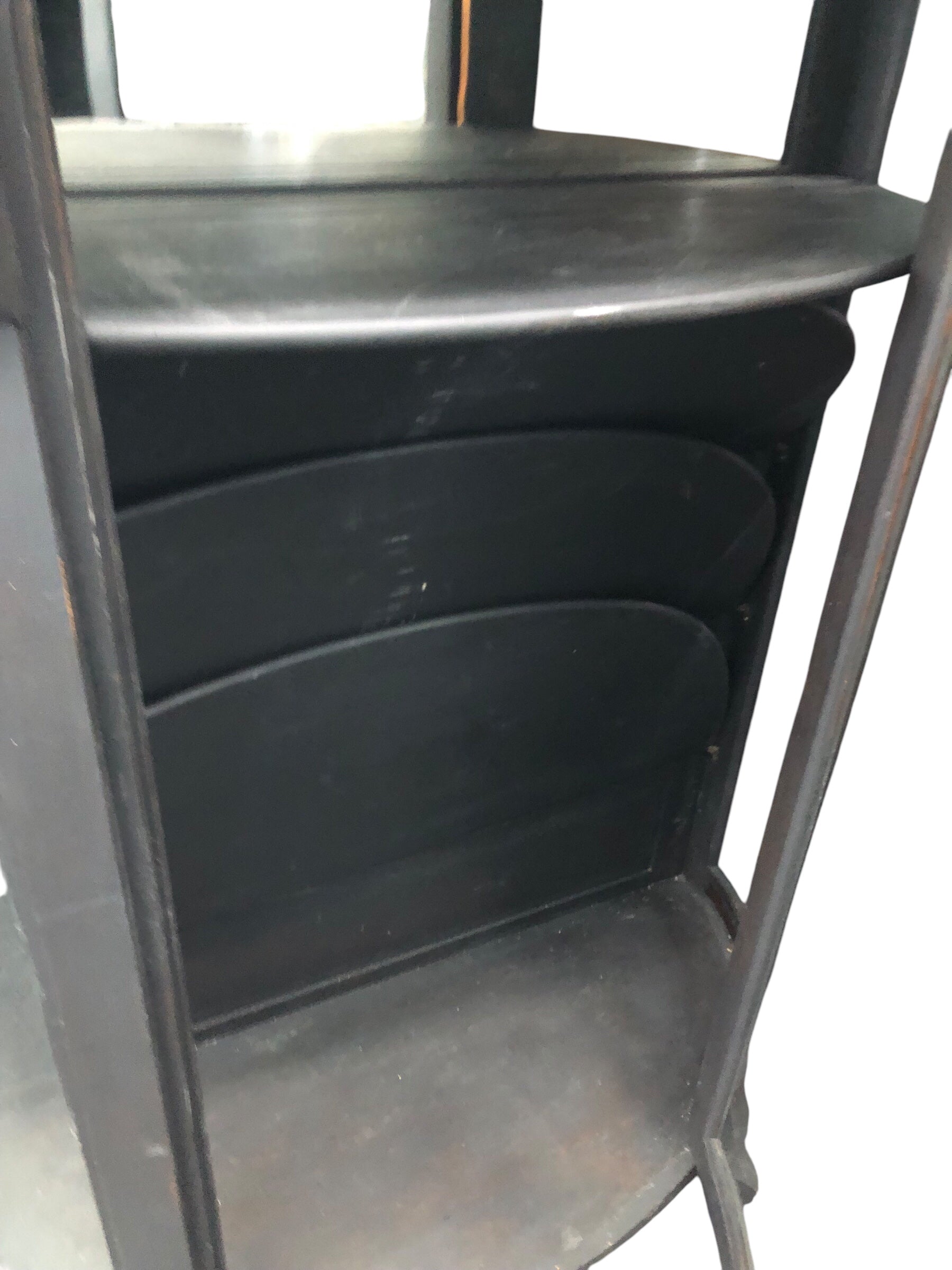 Black Display Cabinet