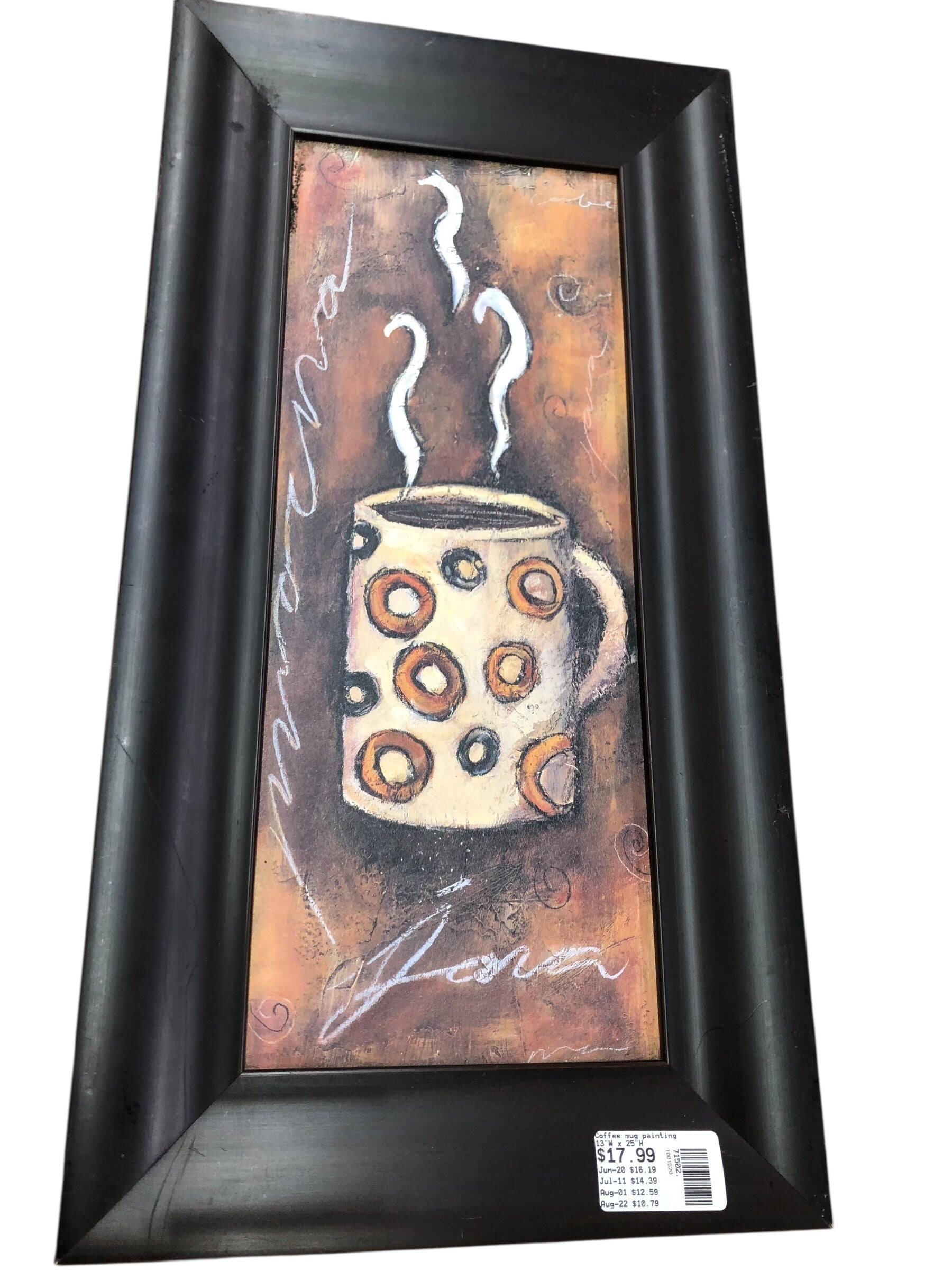 Coffee mug painting