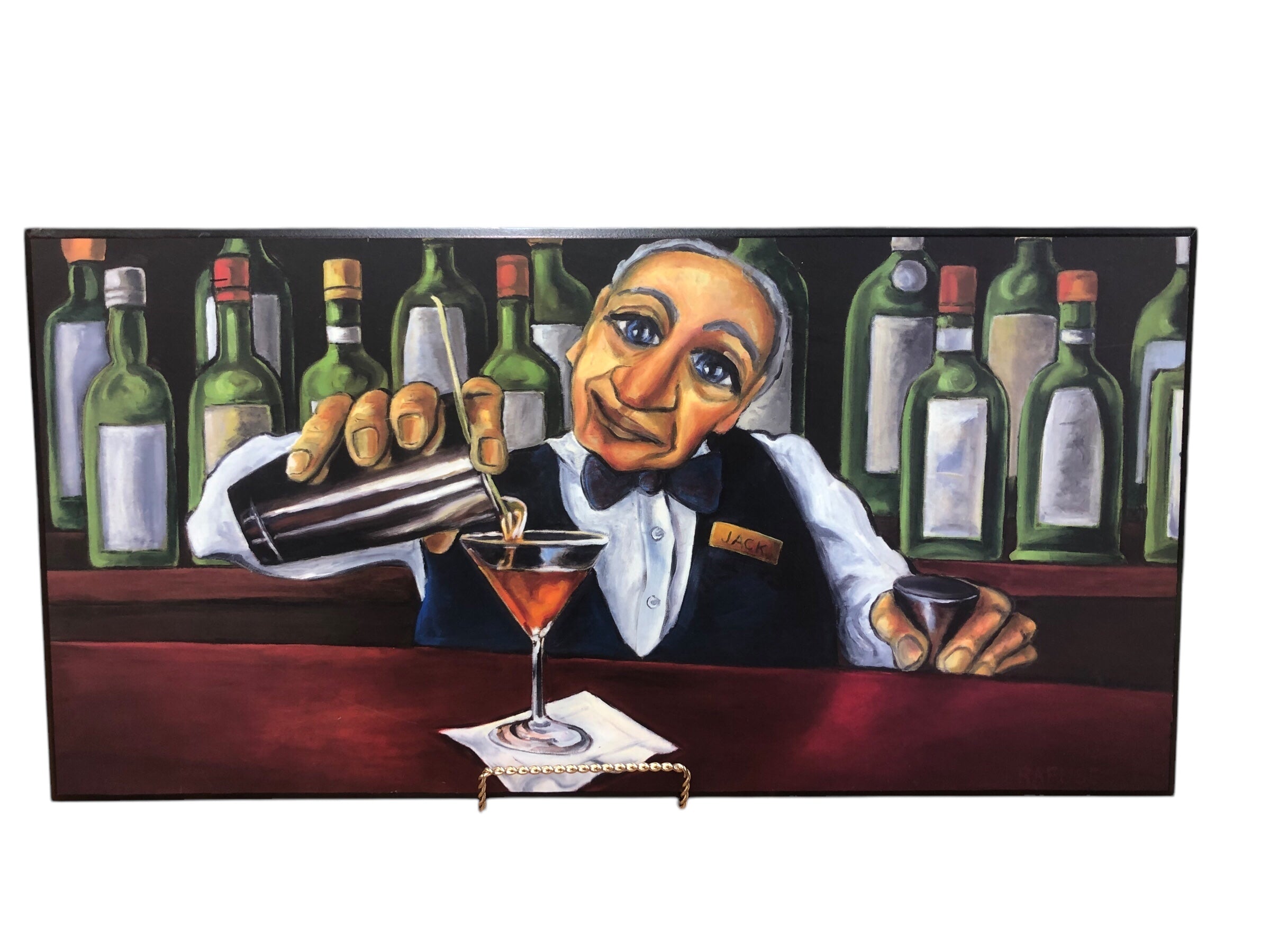 Bartender With Martini