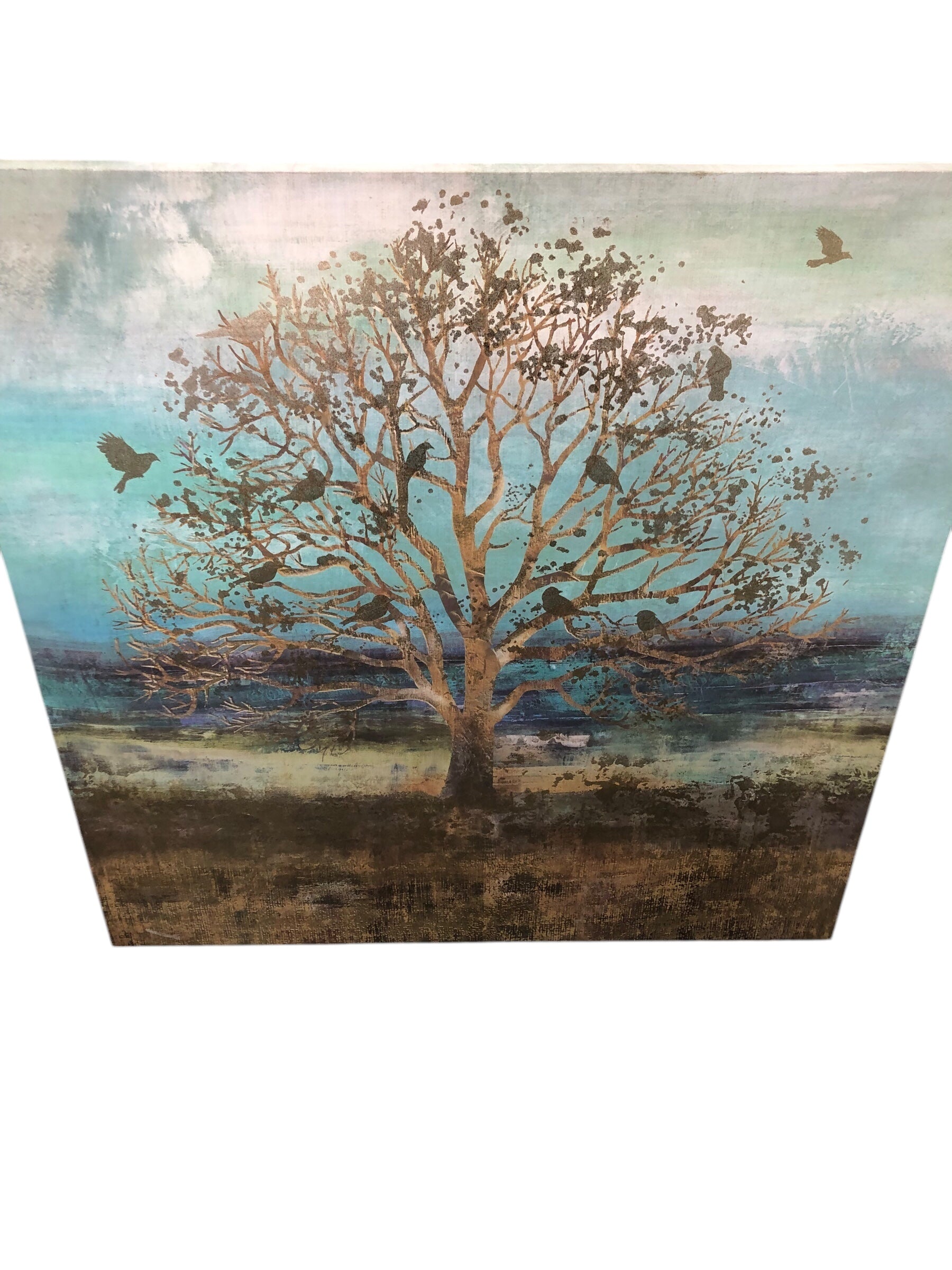 Tree / birds canvas