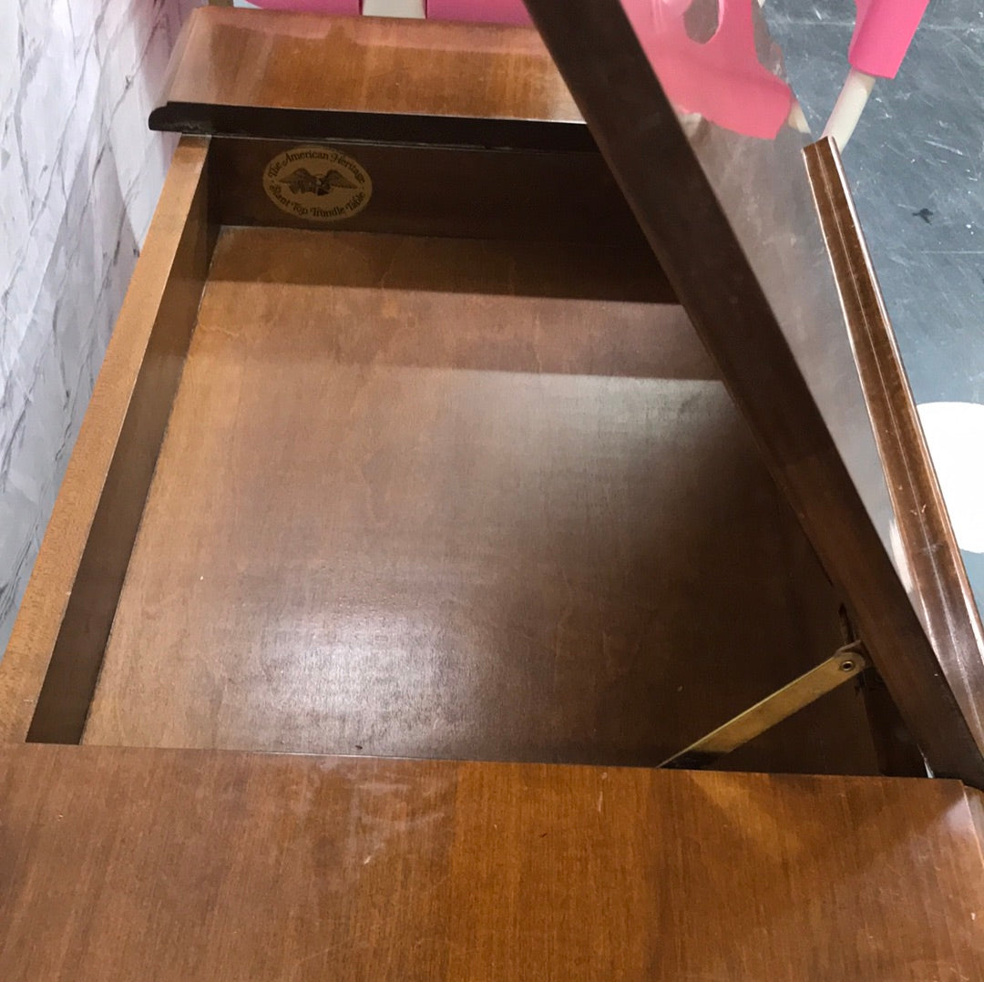 Small Table with slant top
